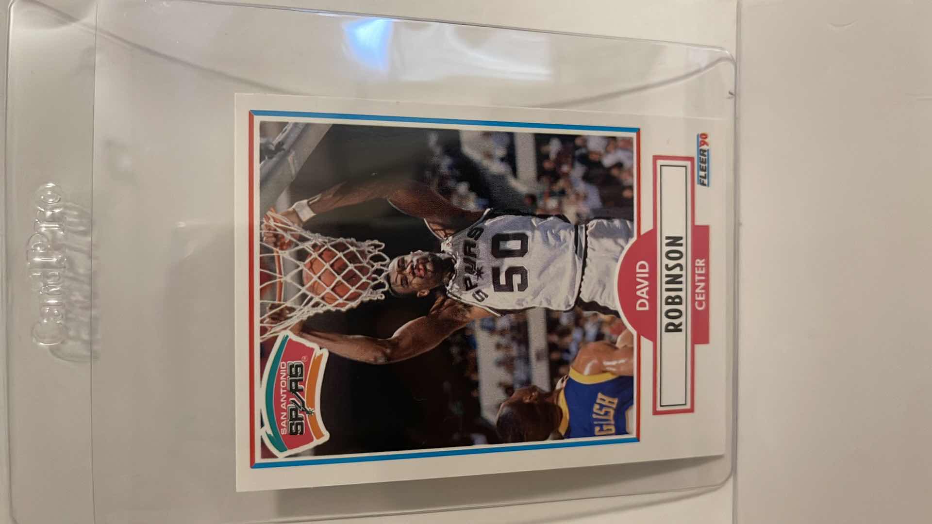 Photo 1 of 1990 DAVID ROBINSON FLEER ROOKIE CARD 172