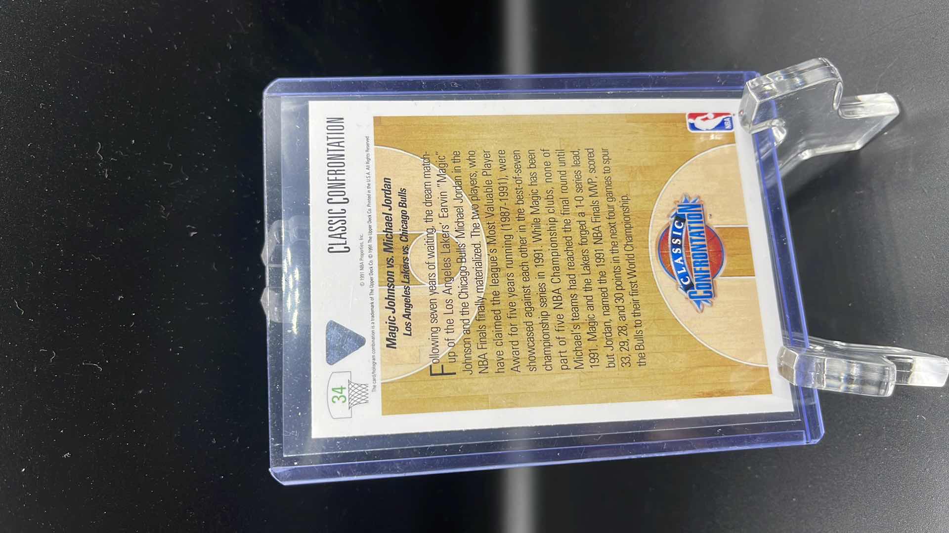 Photo 2 of 1992 MAGIC VS MICHAEL UPPER DECK CARD 32