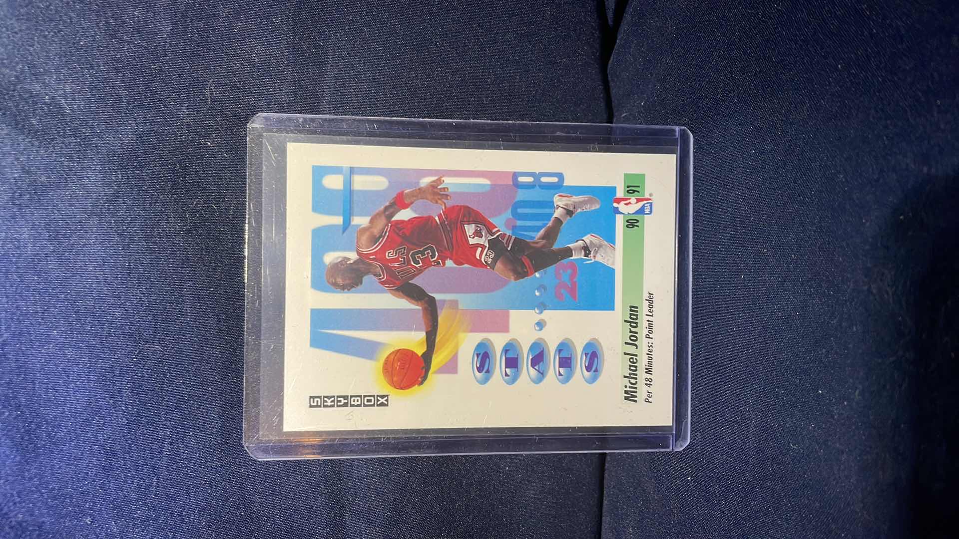 Photo 1 of RARE 1991 SKYBOX MICHAEL JORDAN CARD 307