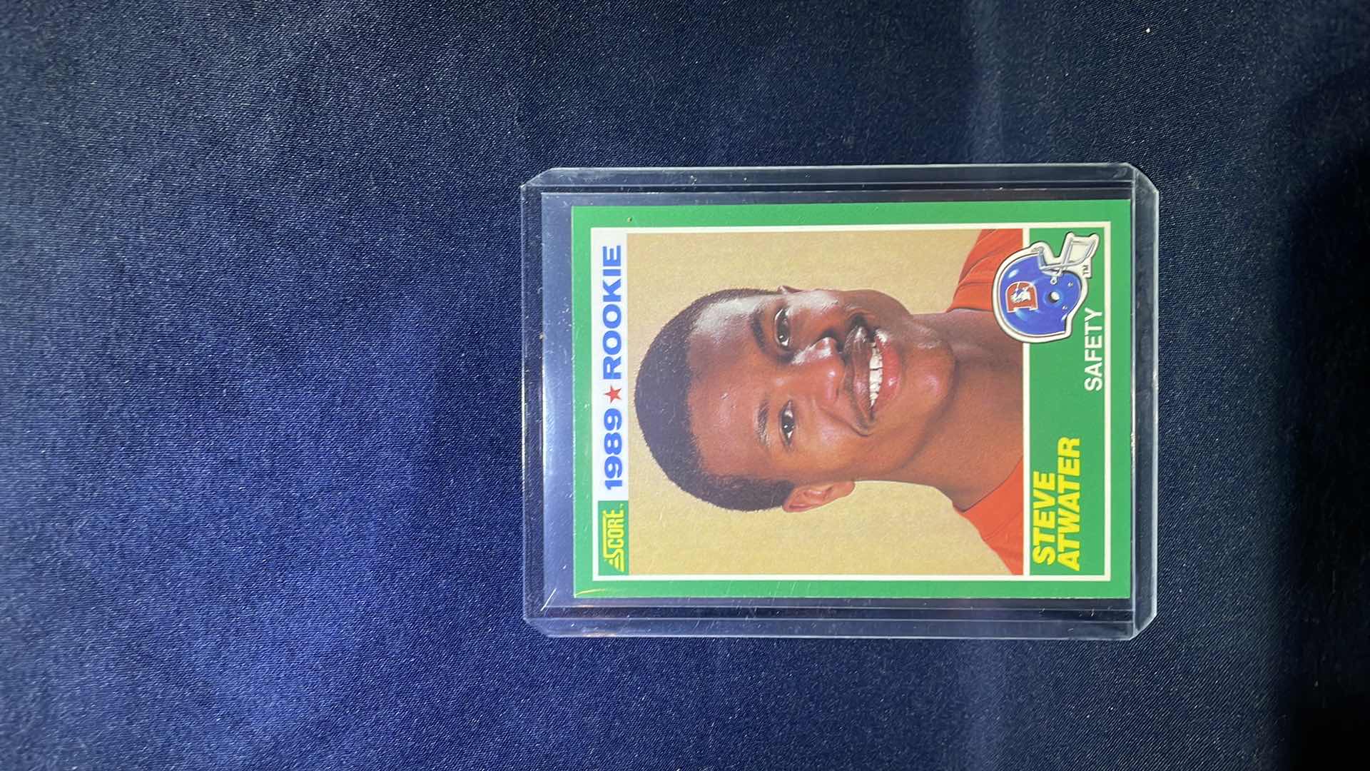 Photo 1 of 1989 SCORE STEVE ATWATER ROOKIE CARD 263