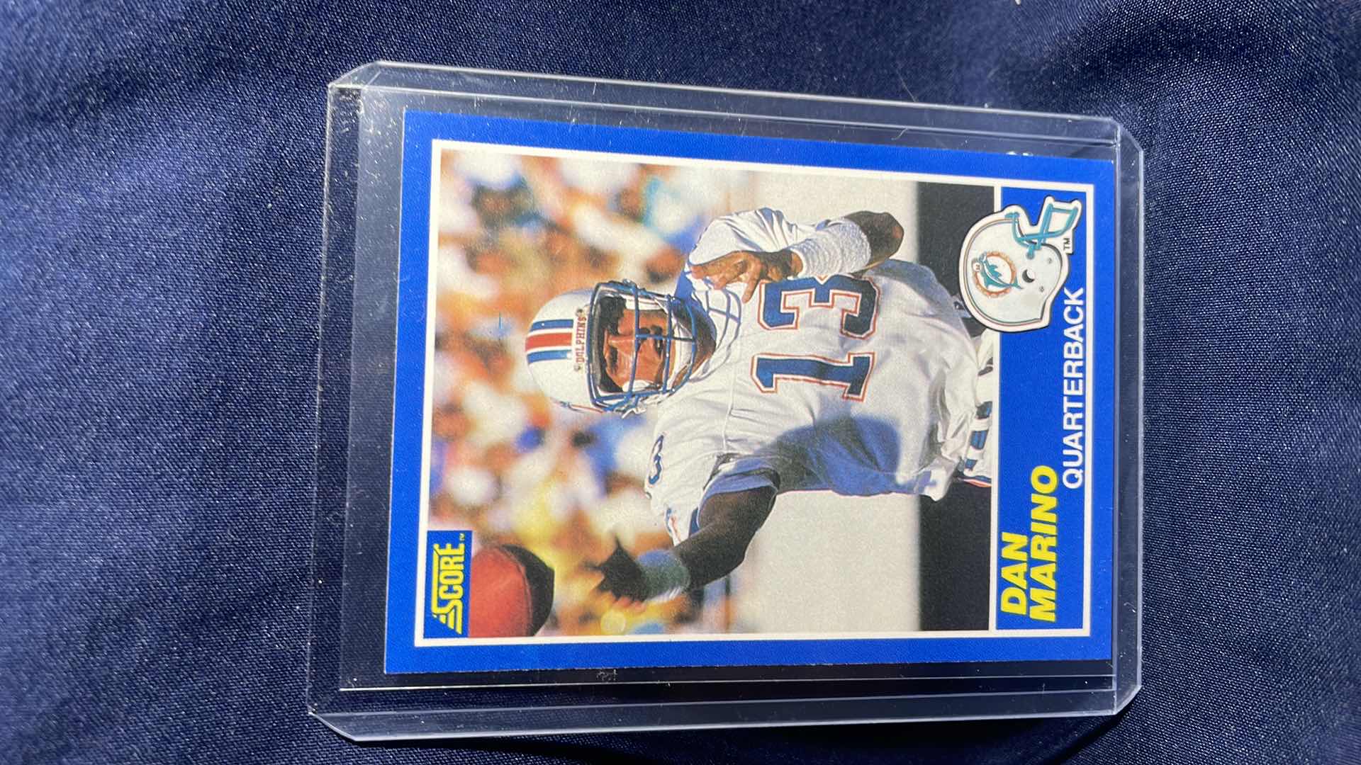 Photo 1 of 1989 SCORE DAN MARINO CARD #13