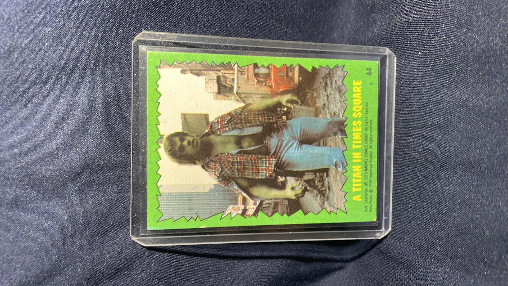 Photo 1 of 1979 TOPPS THE INCREDIBLE HULK CARD 44