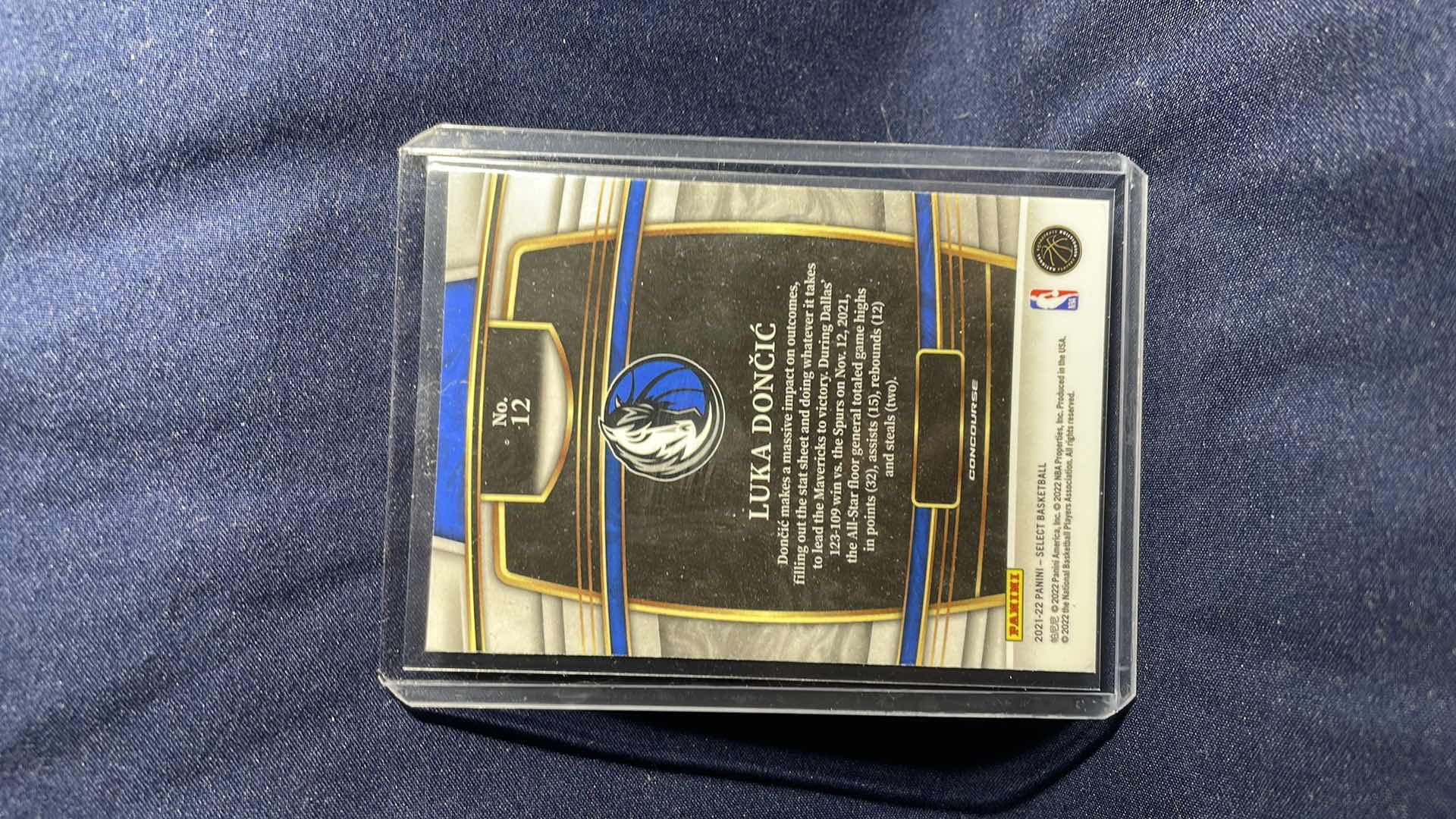 Photo 2 of 2021 PANINI LUKA DONCIC CARD #12