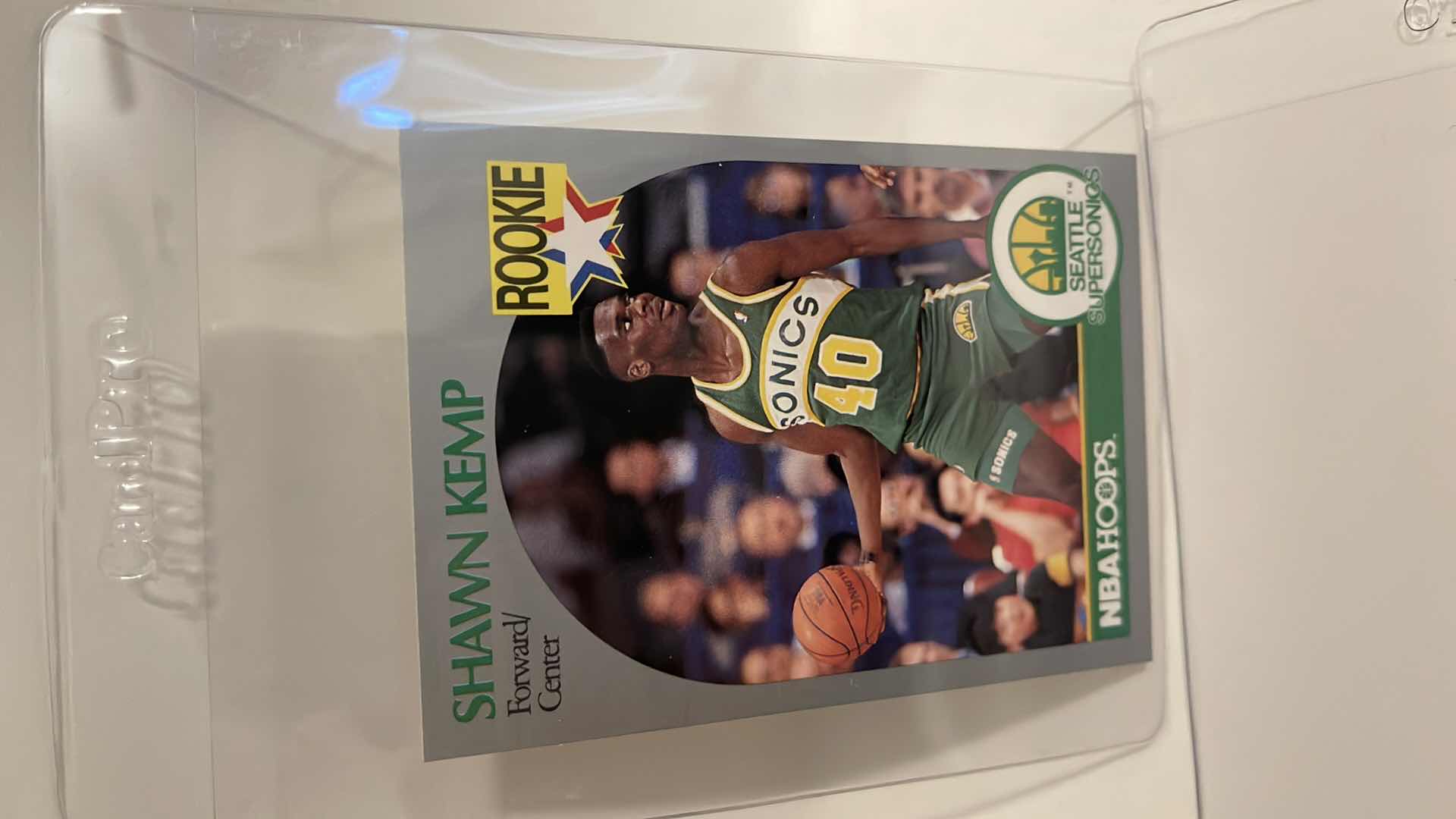 Photo 1 of 1990 SHAWN KEMP NBA HOOPS ROOKIE CARD 279