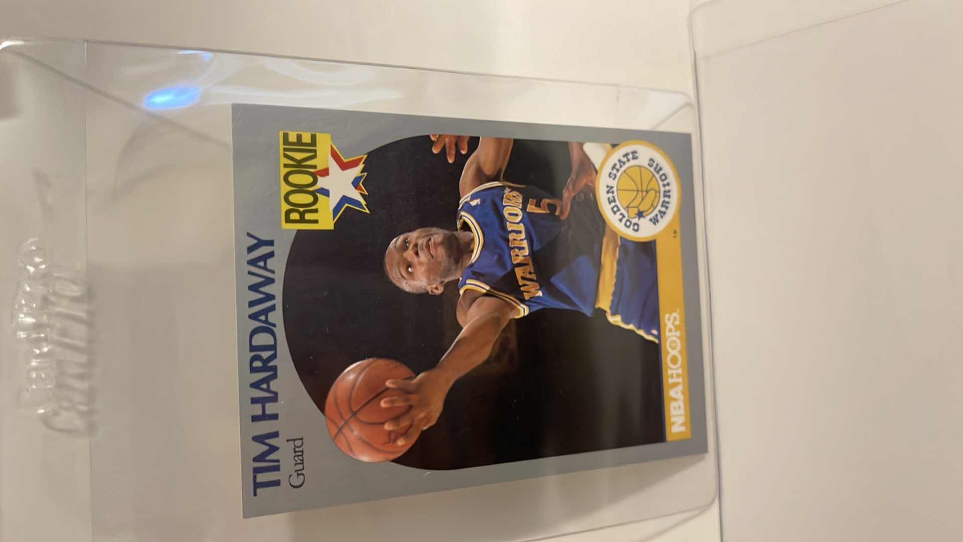 Photo 1 of 1990 TIM HARDAWAY NBA HOOPS ROOKIE CARD 113