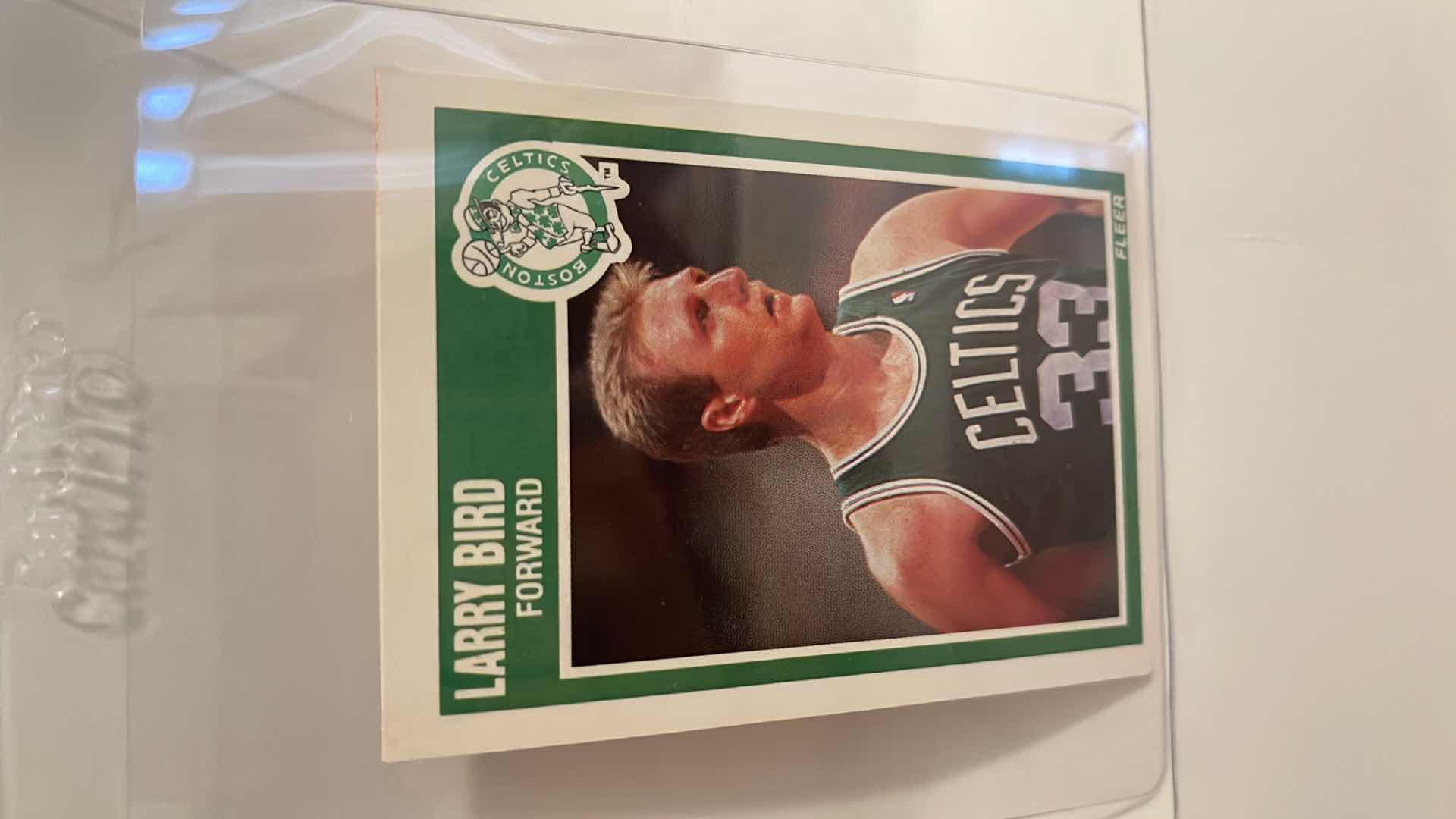 Photo 1 of 1989 LARRY BIRD FLEER CARD 8