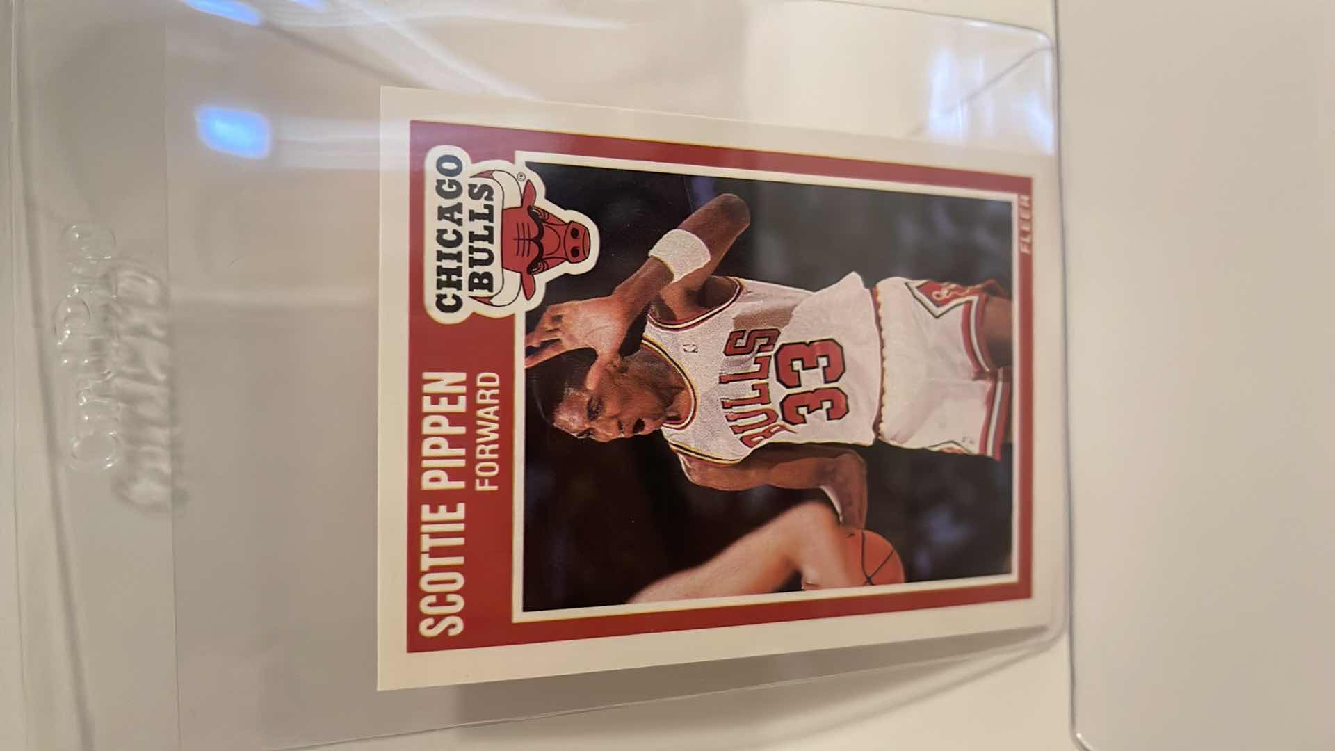 Photo 1 of 1989 SCOTTIE PIPPEN FLEER CARD 23