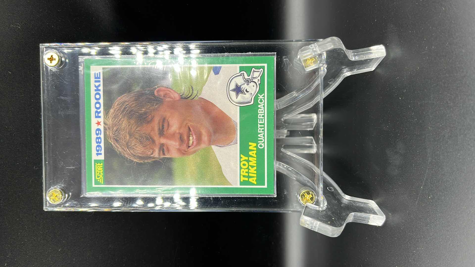 Photo 1 of 1989 TROY AIKMAN SCORE ROOKIE CARD 270