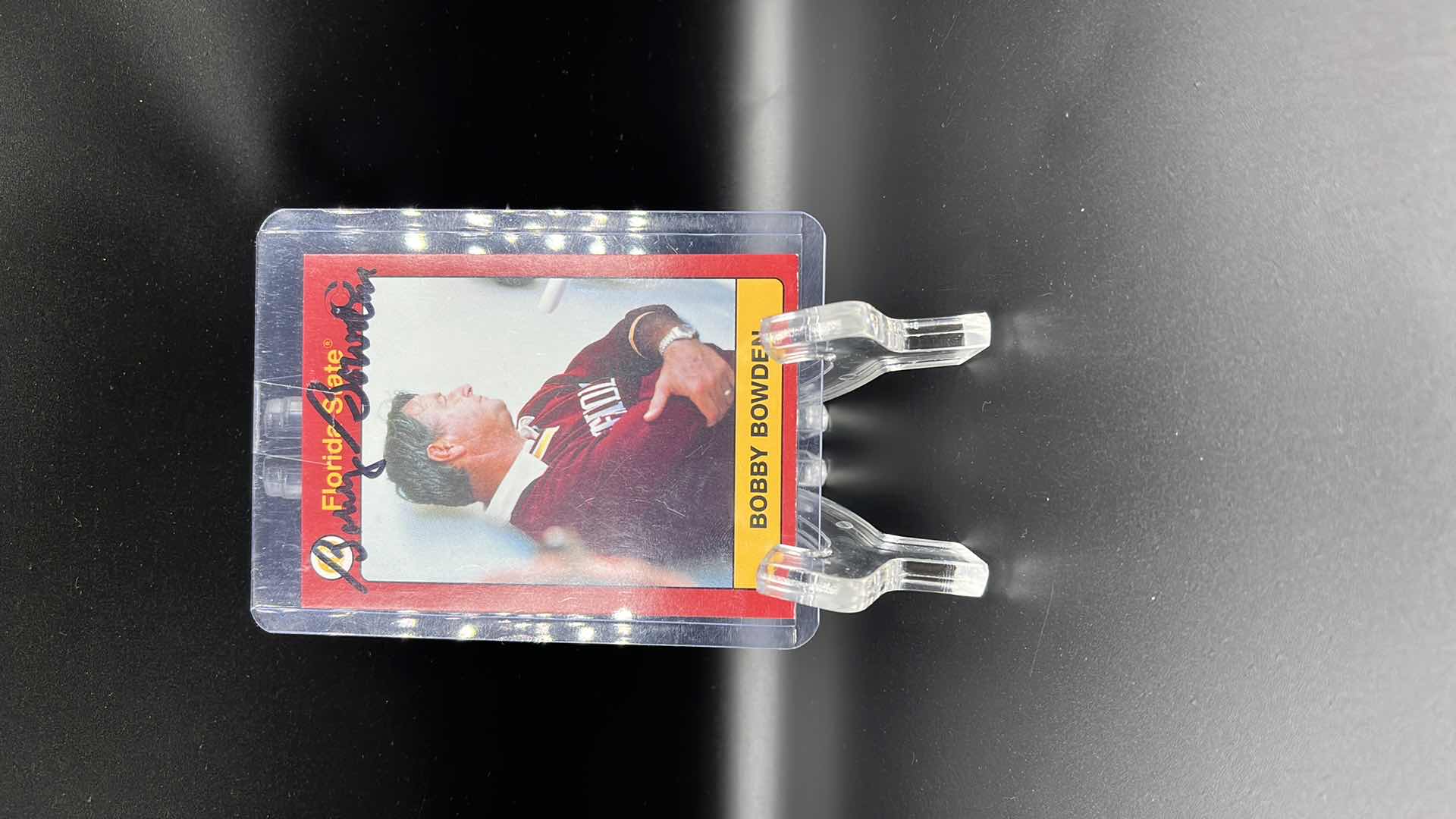 Photo 1 of 1991 BOBBY BOWDEN AUTOGRAPHED COLLEGIATE CARD 59