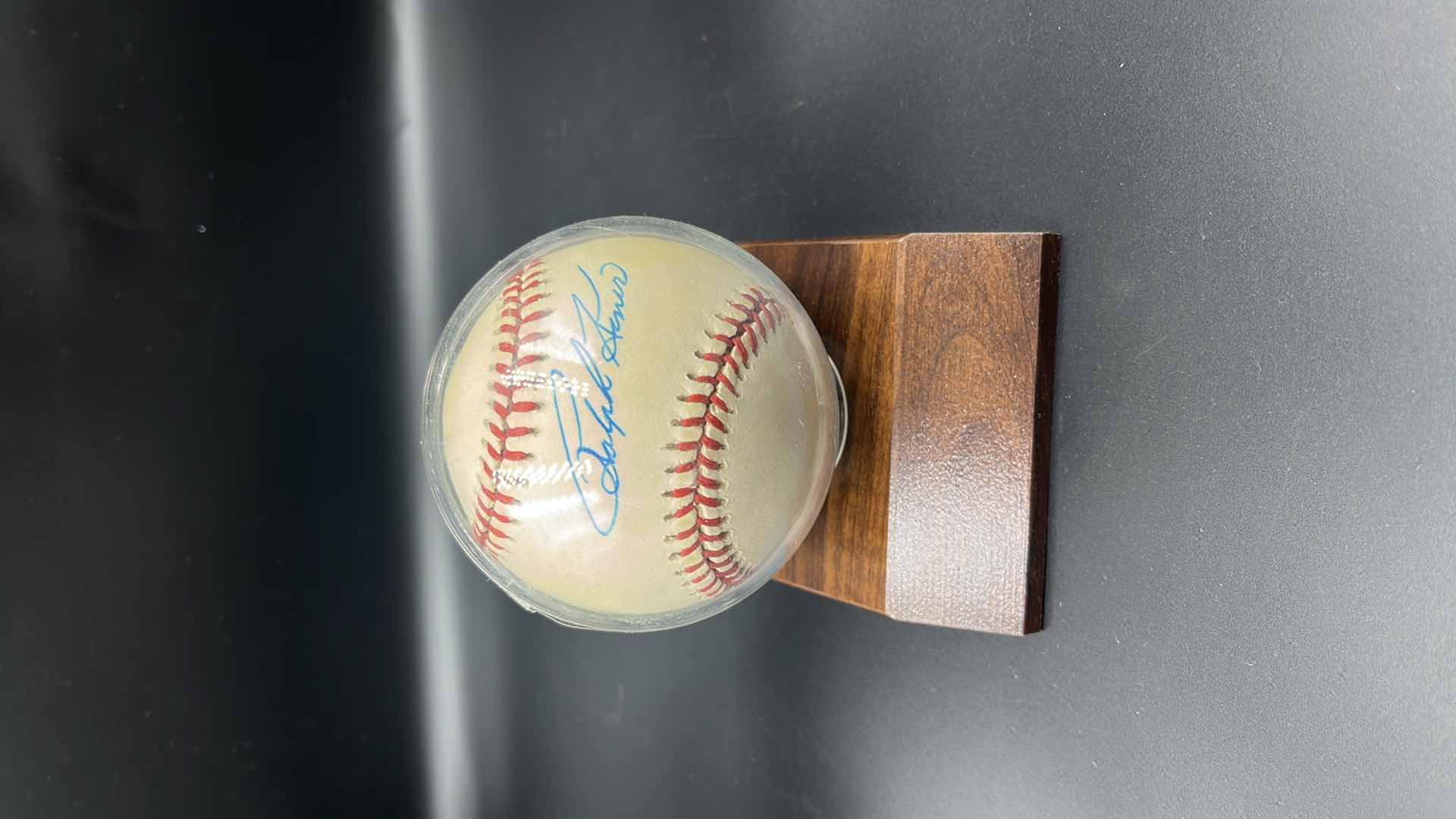 Photo 1 of RALPH KINER AUTOGRAPH RAWLINGS BASEBALL HOF