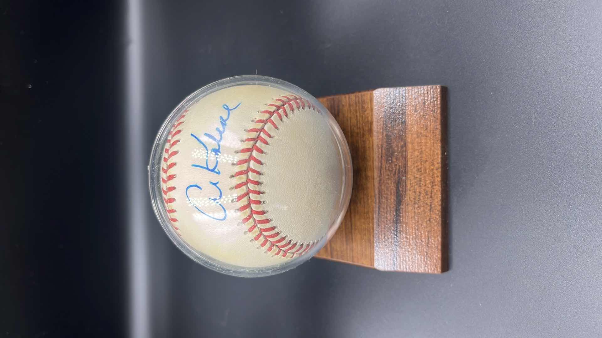 Photo 1 of AL KALINE AUTOGRAPHED HOF BASEBALL