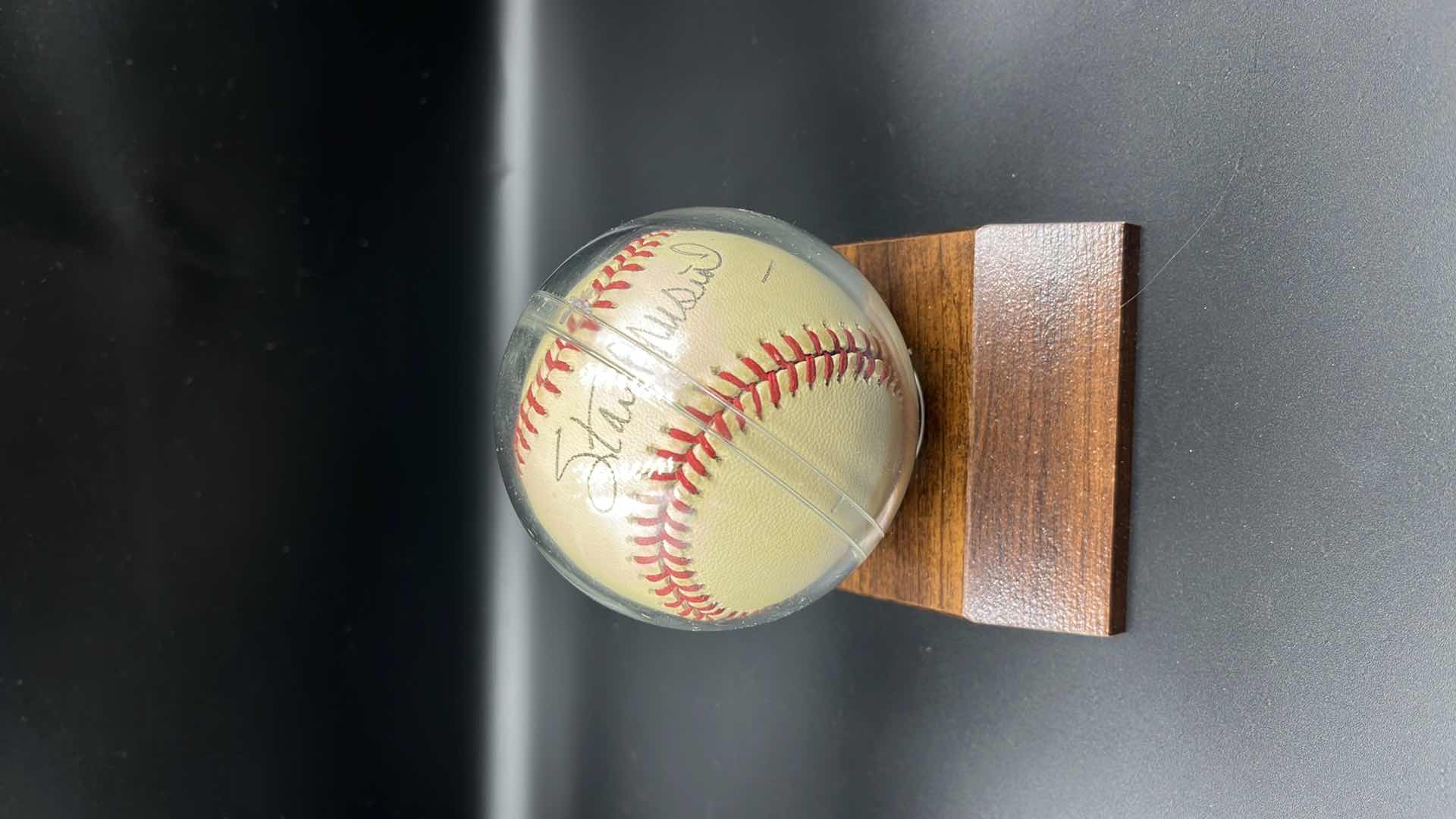 Photo 1 of AUTOGRAPHED BASEBALL BY STAN MUSIAL 