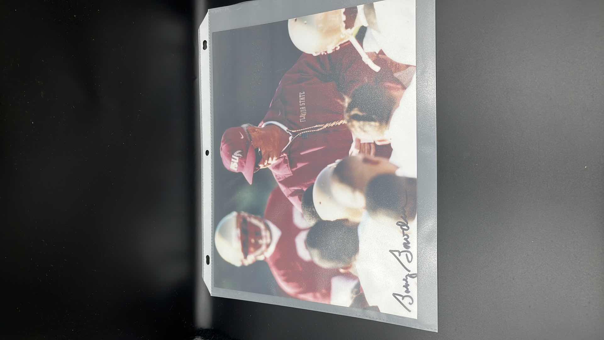 Photo 2 of AUTOGRAPHED PICTURE OF BARRY BOWDEN FLORIDA STATE