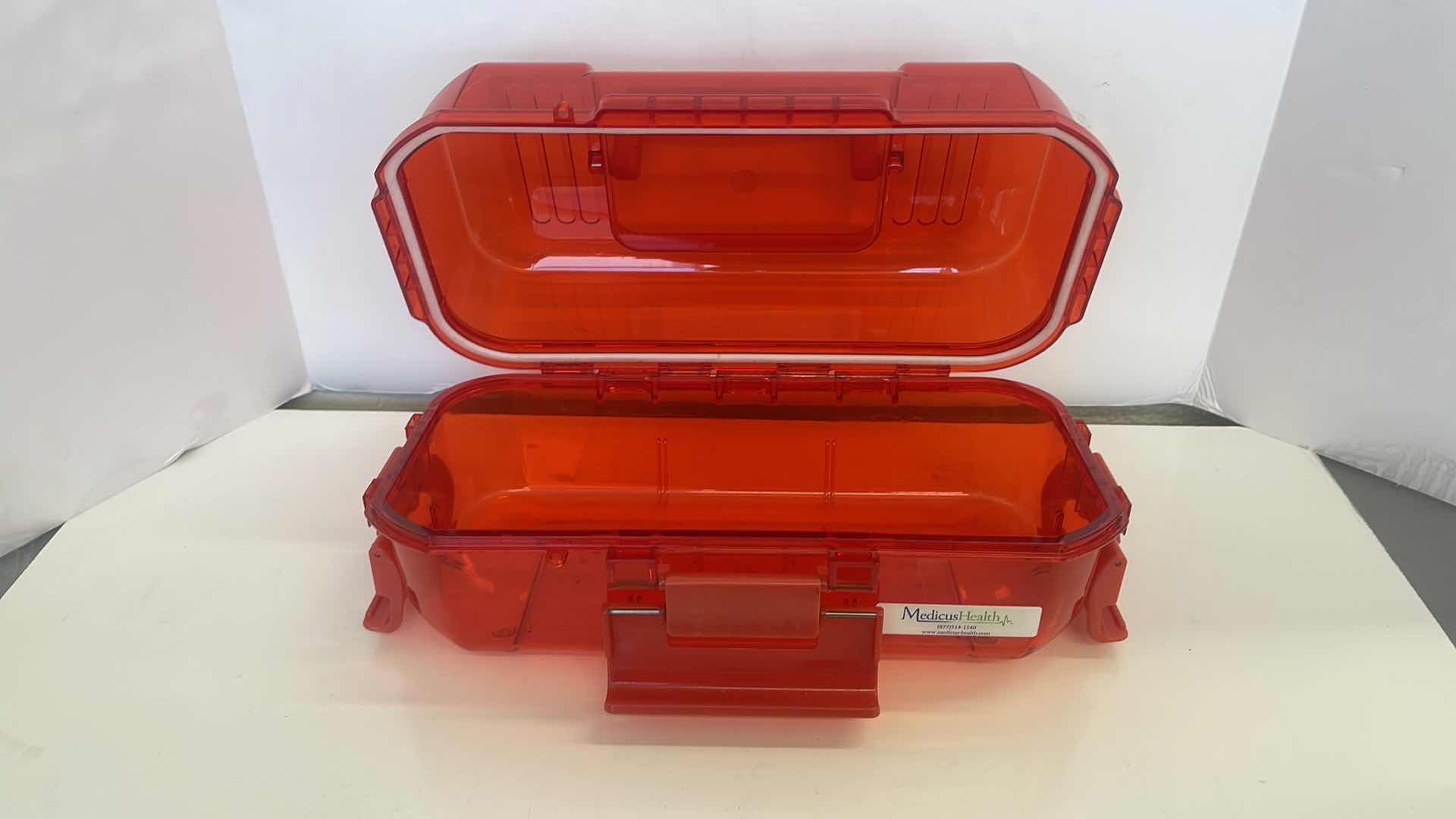 Photo 2 of DURAPORTER PORTABLE TRANSPORT BOX RED 13” X 7” H7”