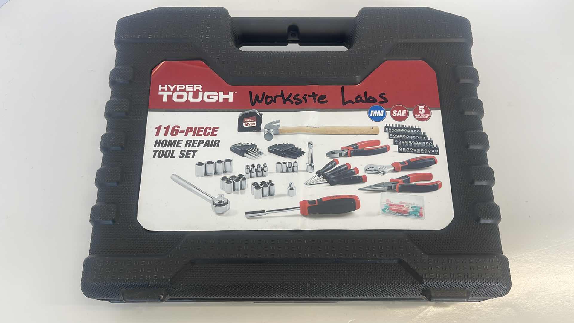 Photo 1 of HYPER TOUGH 116 PC HOME REPAIR TOOL KIT