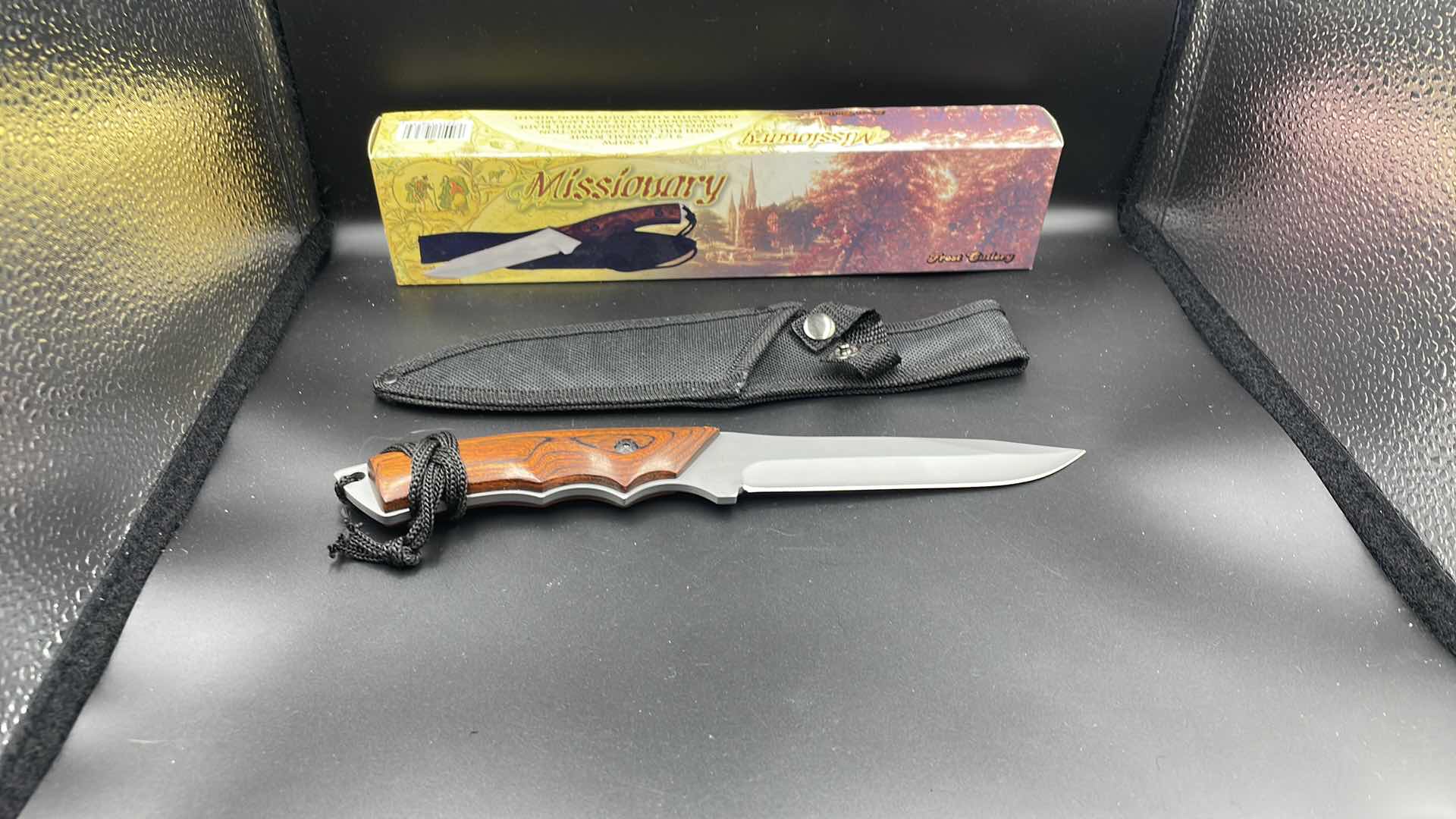 Photo 1 of FROST CUTLERY THE MISSIONARY BLADE AND SHEATH 9”