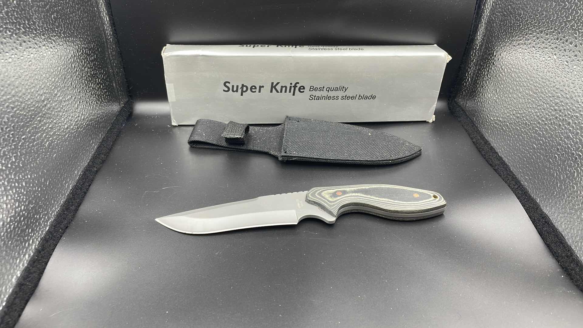 Photo 1 of SUPER KNIFE AND SHEATH 9.5”