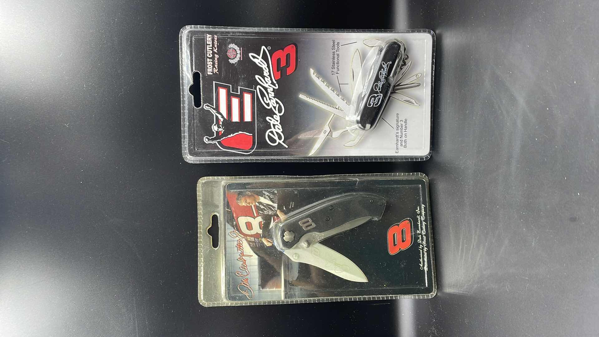 Photo 1 of DALE EARNHARDT SWISS ARMY TYPE KNIFE AND POCKET KNIFE