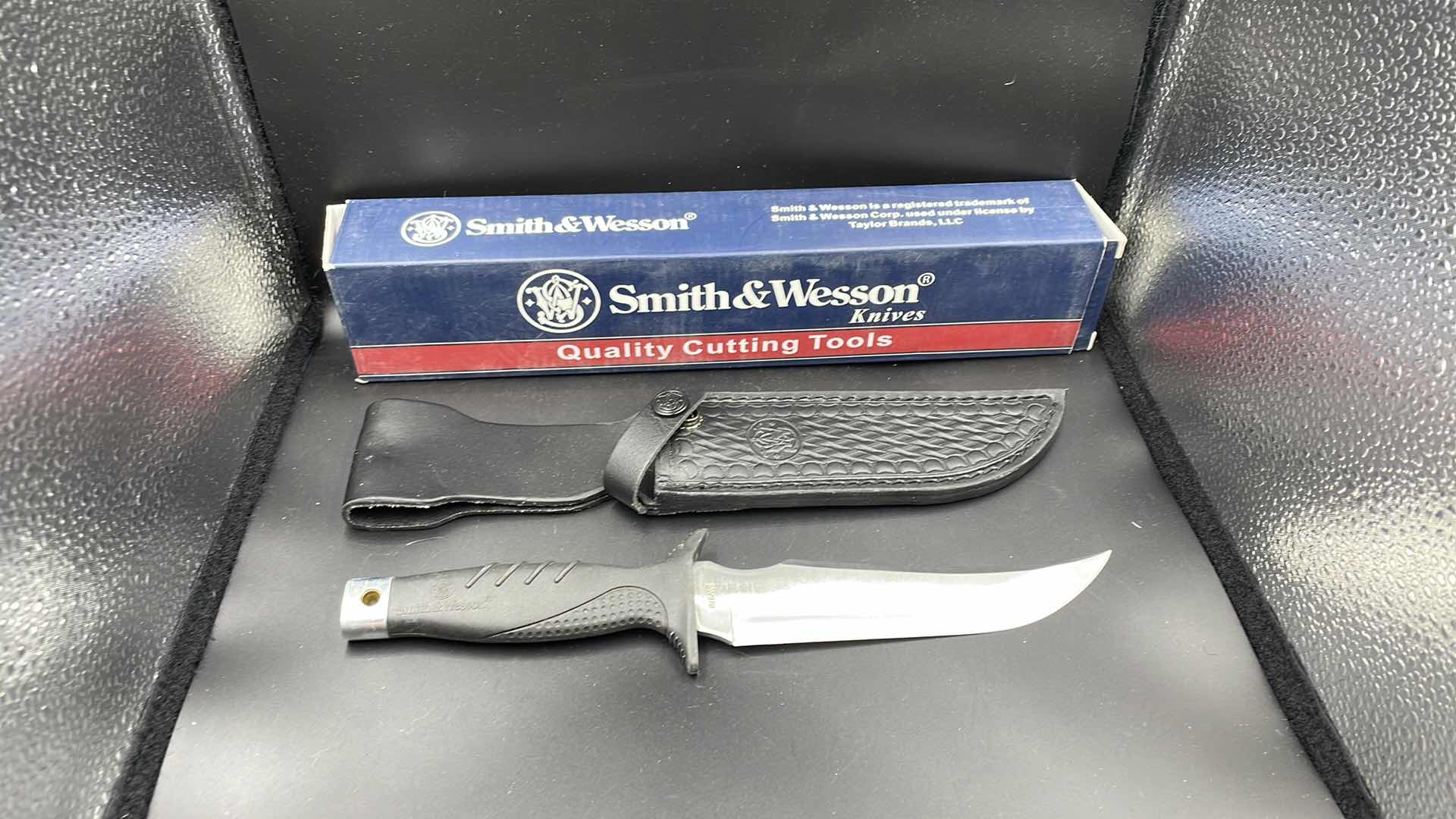 Photo 1 of SMITH AND WESSON KNIFE AND SHEATH 11”