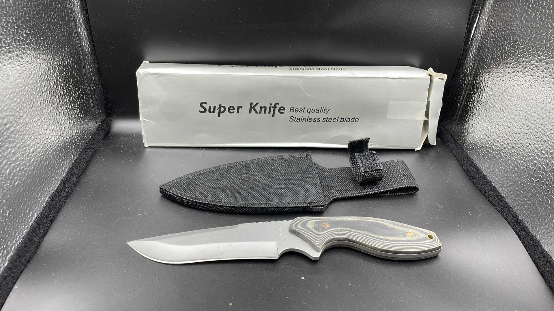 Photo 1 of SUPER KNIFE WITH SHEATH 9”