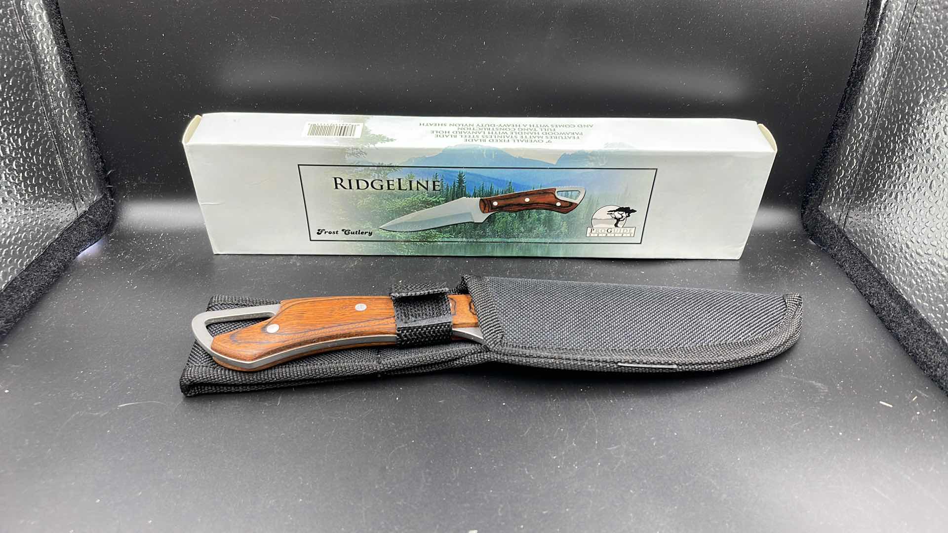 Photo 1 of FROST CUTLERY RIDGELINE BLADE AND SHEATH 10”