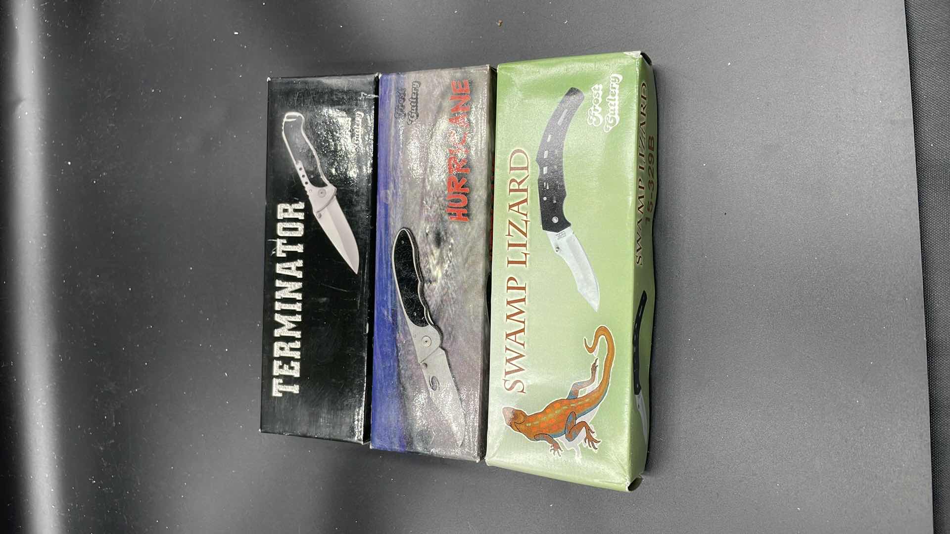Photo 1 of FROST CUTLERY 3 PC POCKET KNIFE SET