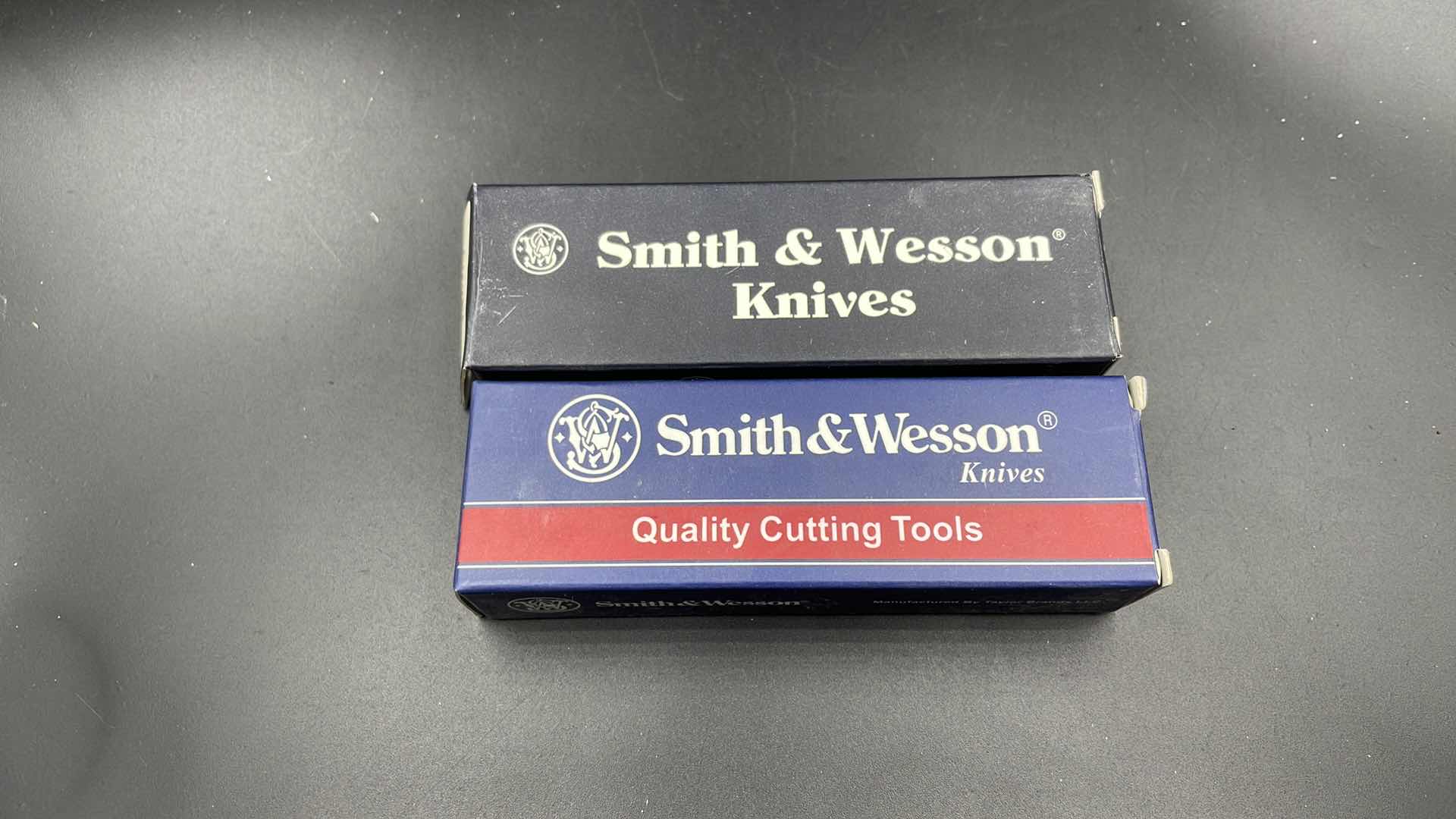 Photo 1 of PAIR OF SMITH & WESSON POCKET KNIVES