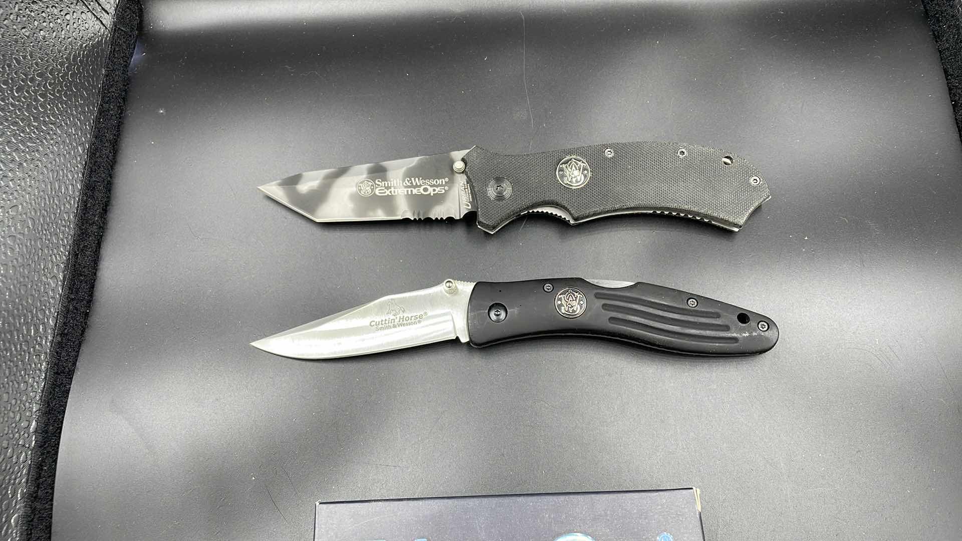 Photo 2 of PAIR OF SMITH & WESSON POCKET KNIVES