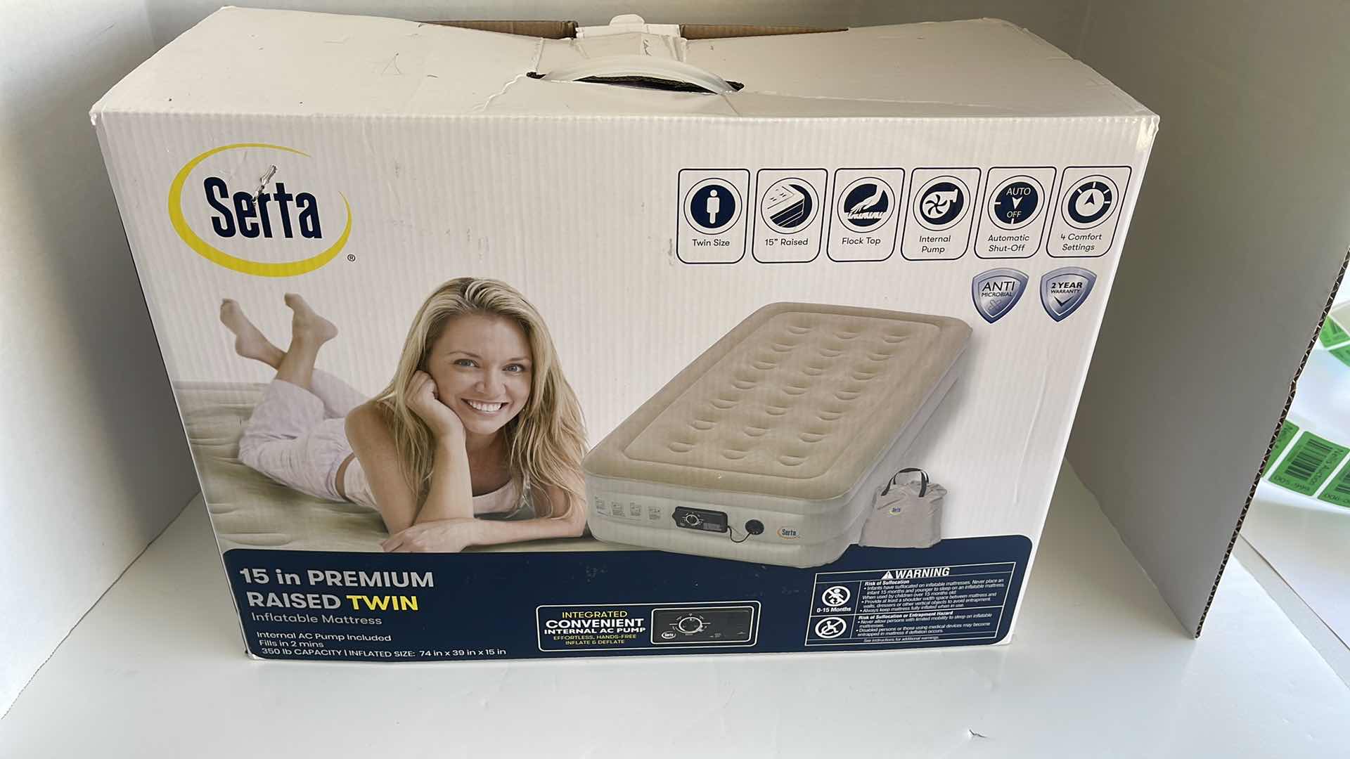 Photo 1 of SERTA TWIN AIR MATTRESS