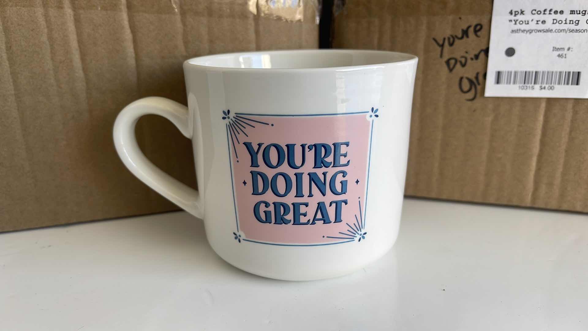 Photo 1 of 9 PACK “YOUR DOING GREAT” COFFEE CUPS