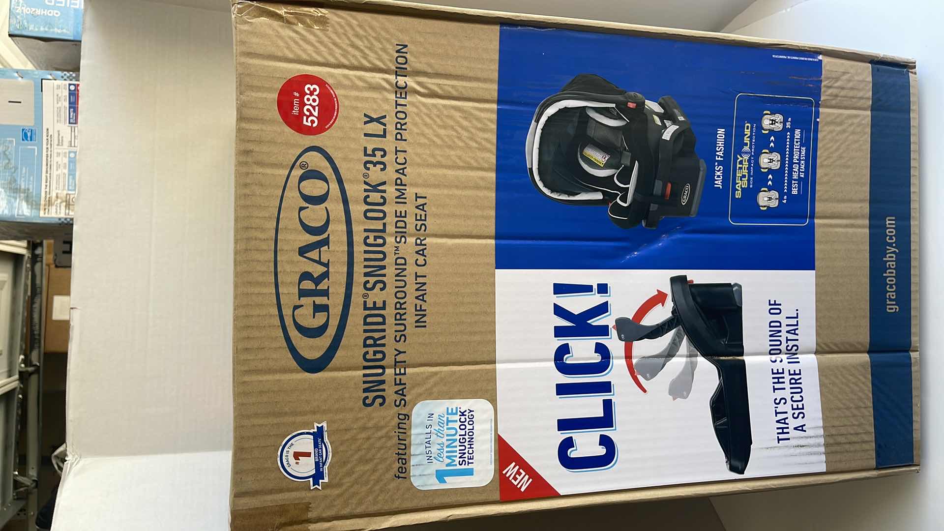 Photo 1 of GRACO SNUGRIDE SNUGLOCK 35 LX CAR SEAT