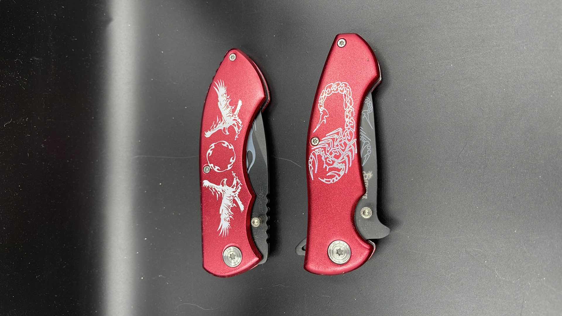 Photo 2 of 2 PC EAGLE & SCORPION KNIFE SET