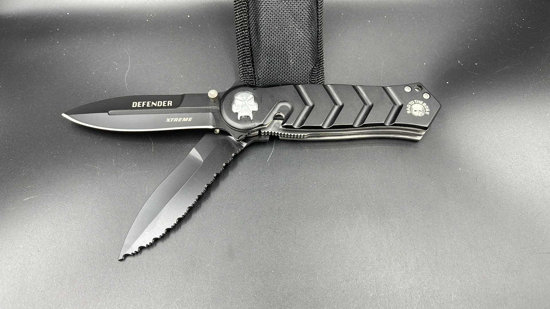 Photo 1 of DEFENDER EXTREME KNIFE W SHEATH 8”