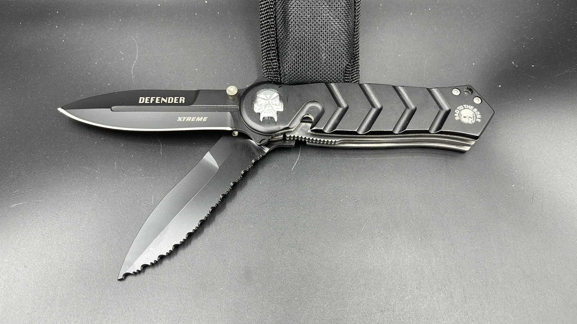 Photo 1 of DEFENDER EXTREME KNIFE W SHEATH 8”