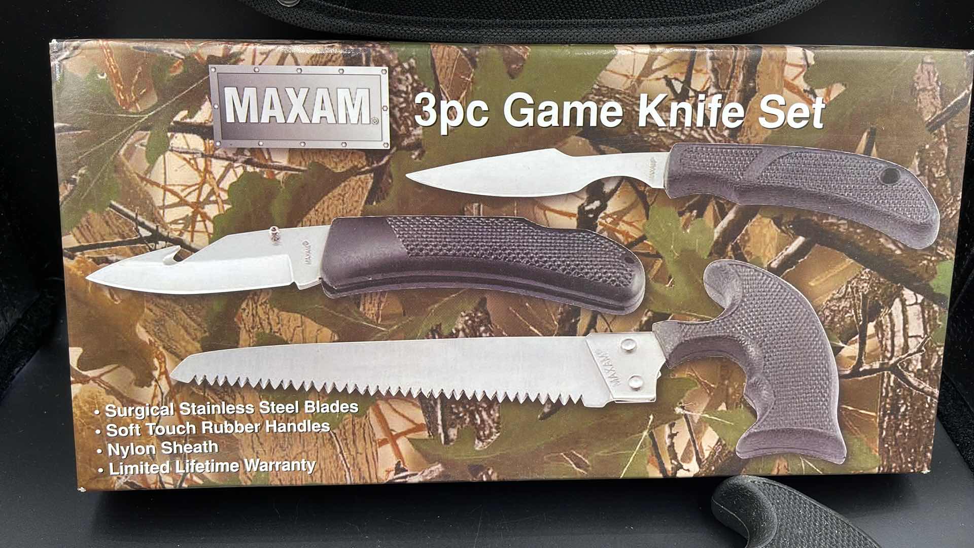 Photo 3 of MAXAM 3 PC GAME KNIFE SET