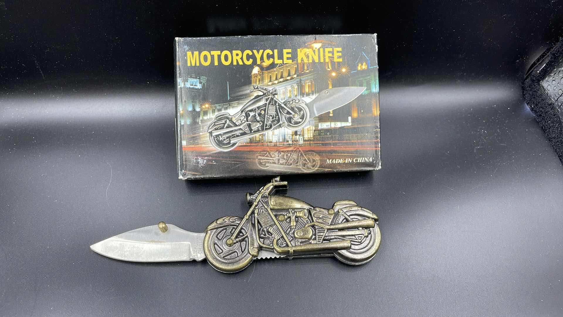 Photo 1 of 6” MOTORCYCLE KNIFE