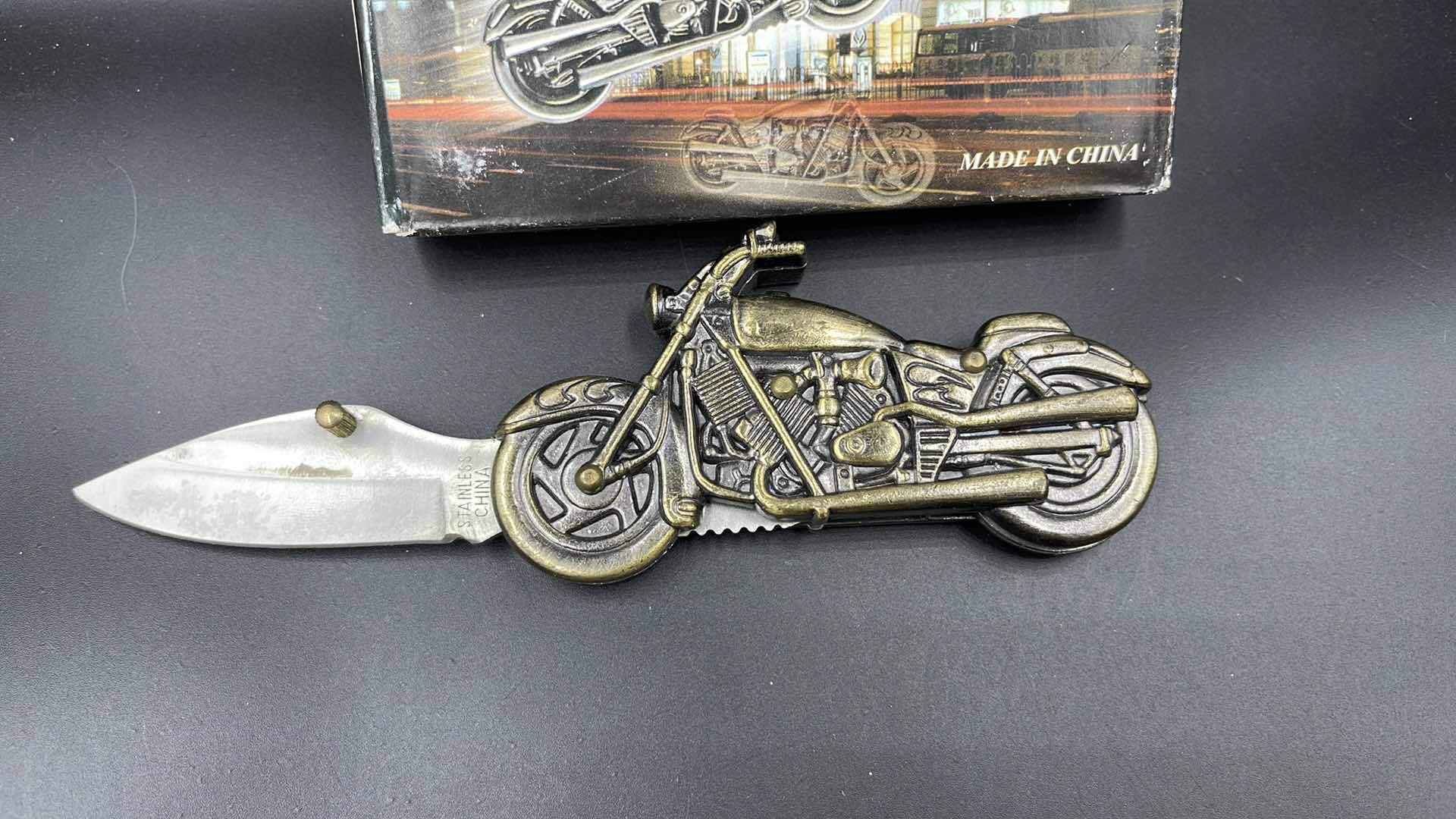 Photo 2 of 6” MOTORCYCLE KNIFE