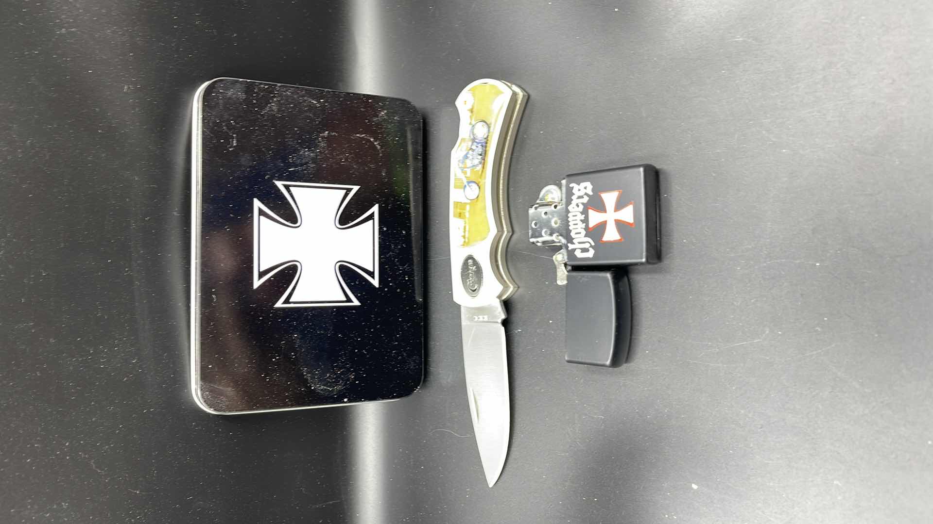 Photo 1 of CHOPPERS KNIFE & LIGHTER SET
