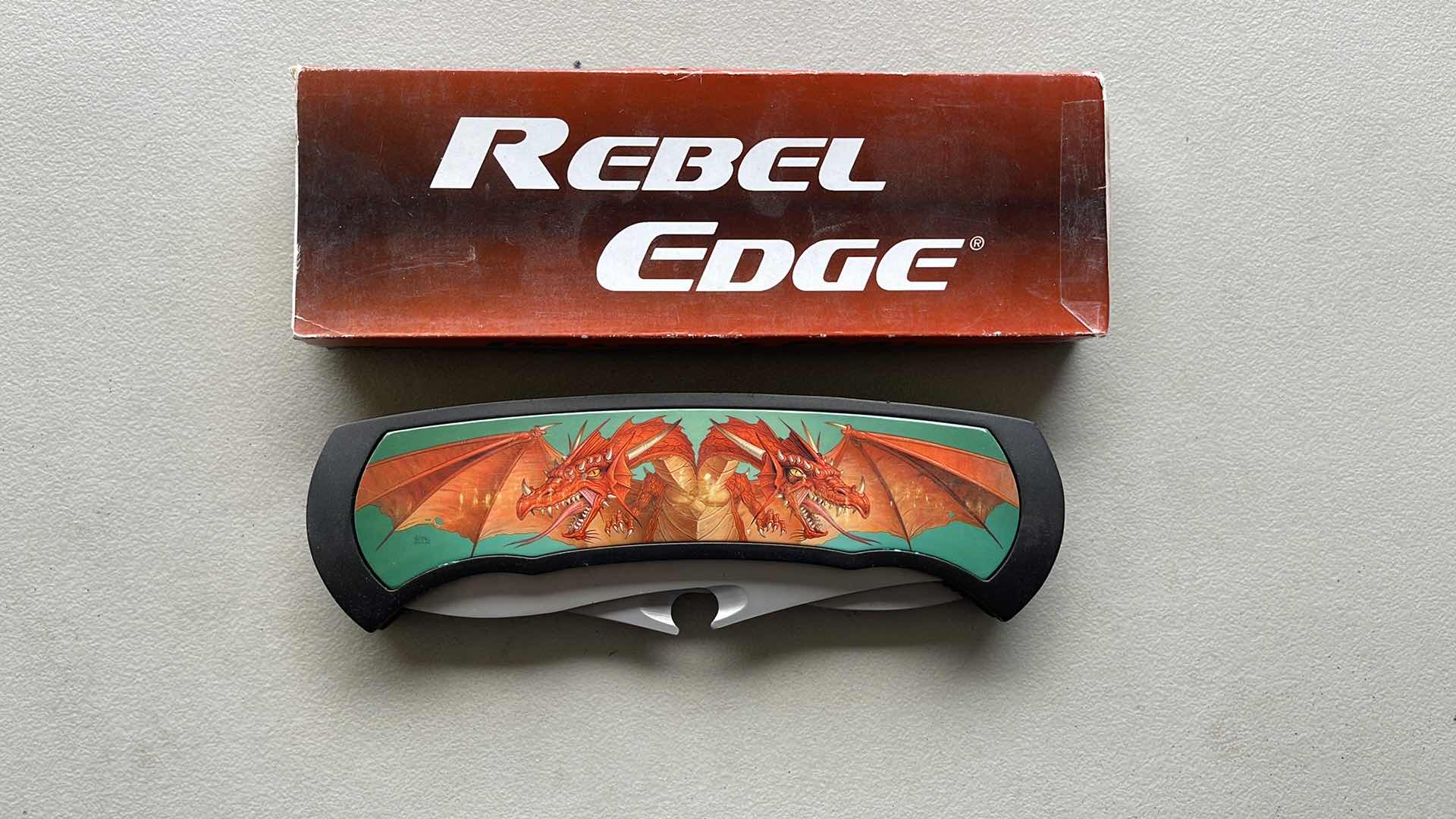 Photo 1 of REBEL EDGE DRAGON’S FURY 25” KNIFE