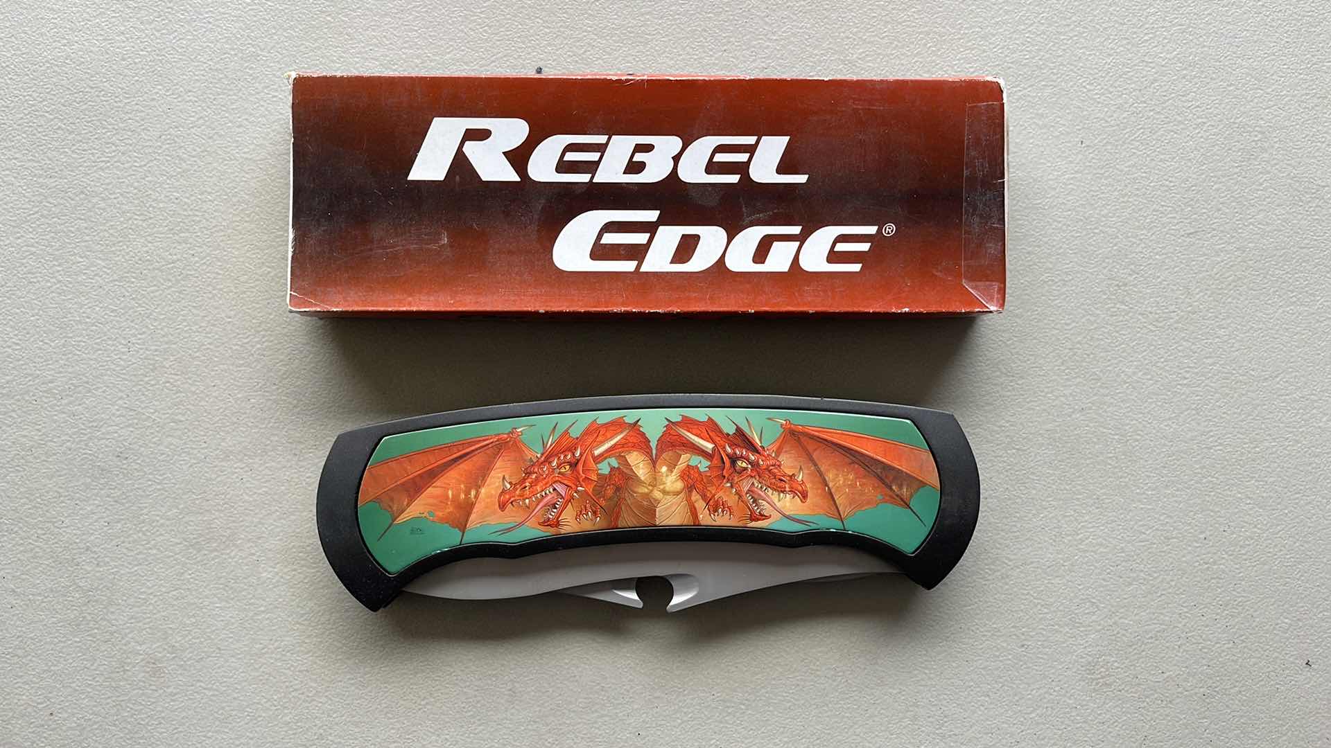 Photo 1 of REBEL EDGE DRAGON’S FURY 25” KNIFE