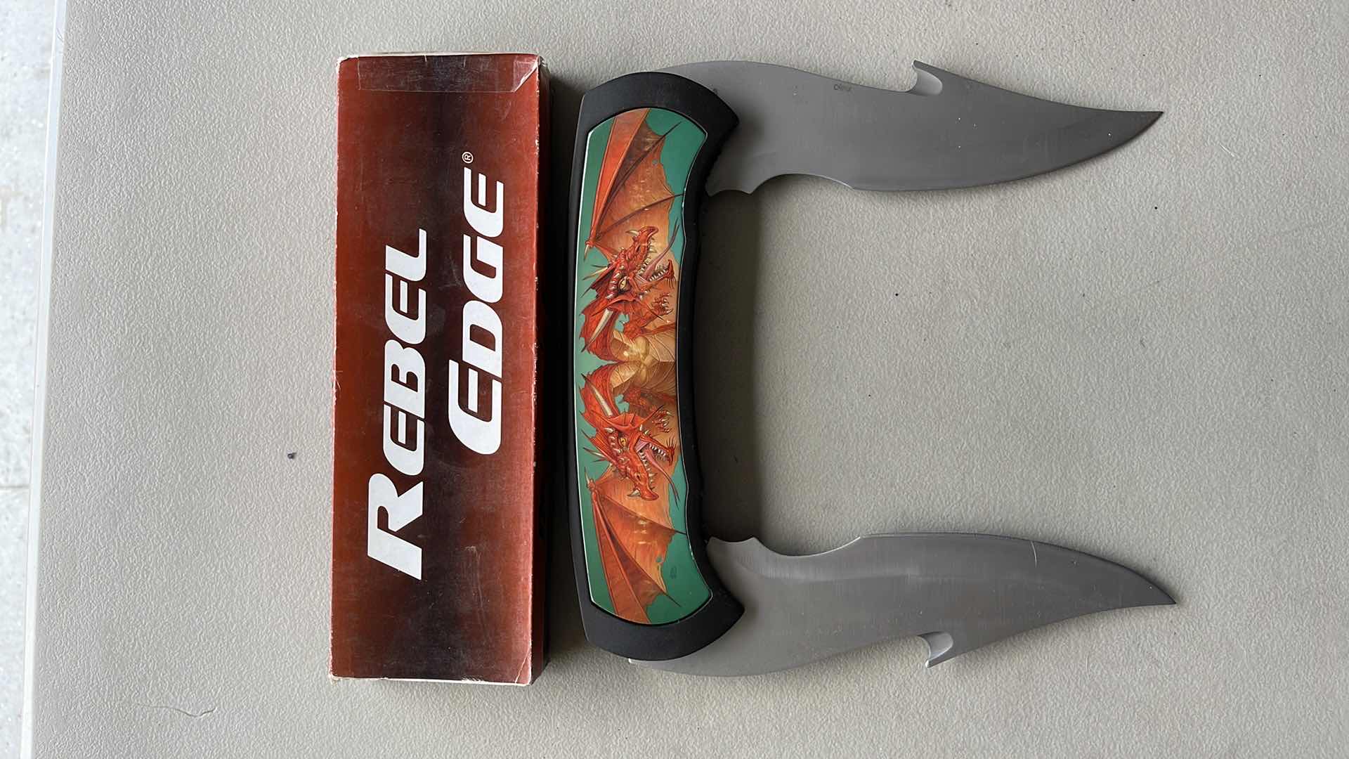 Photo 2 of REBEL EDGE DRAGON’S FURY 25” KNIFE