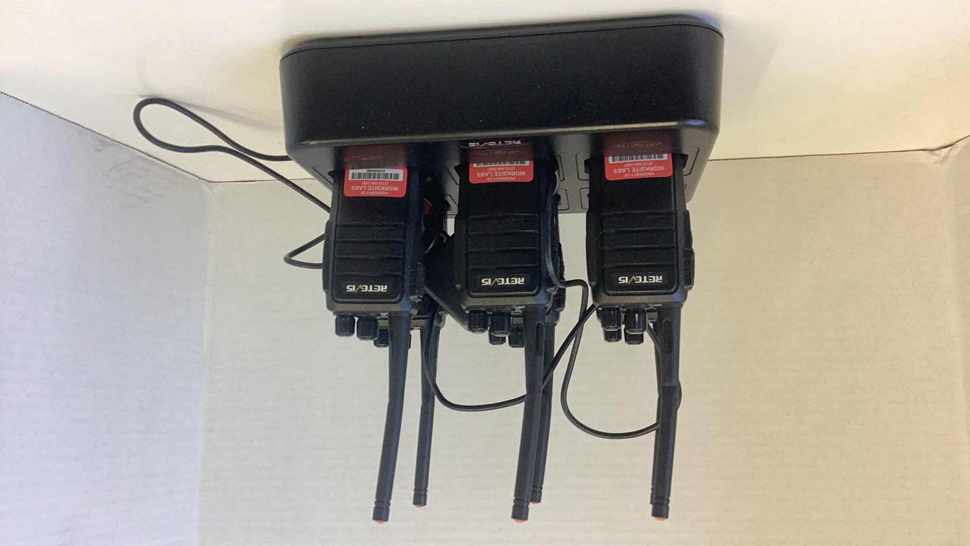 Photo 1 of RETC 15 SIX WALKIE-TALKIE’S WITH CHARGING BASE