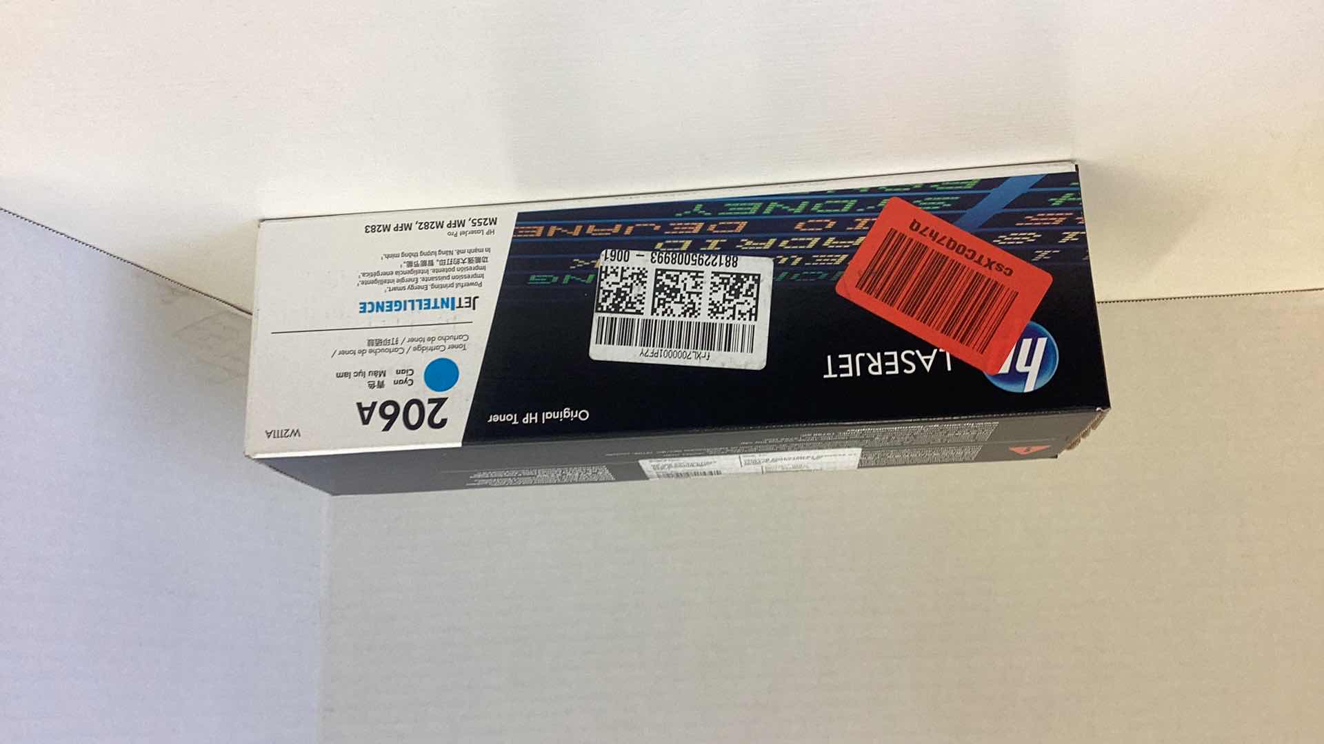 Photo 1 of HP LASERJET PRO ORIGINAL TONER 206A CYAN FACTORY SEALED