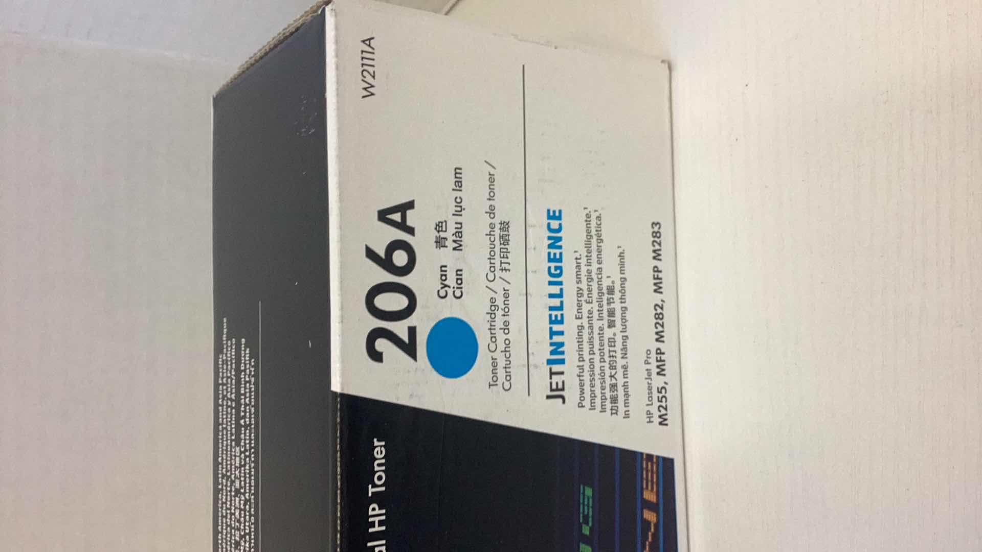 Photo 2 of HP LASERJET PRO ORIGINAL TONER 206A CYAN FACTORY SEALED