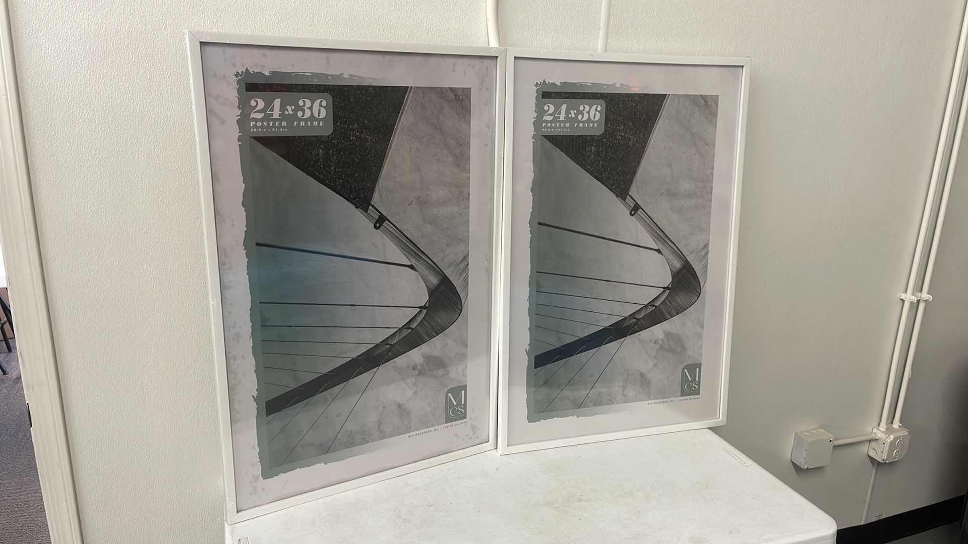 Photo 1 of 2 PC POSTER FRAMES 24” X 36” (NEW)