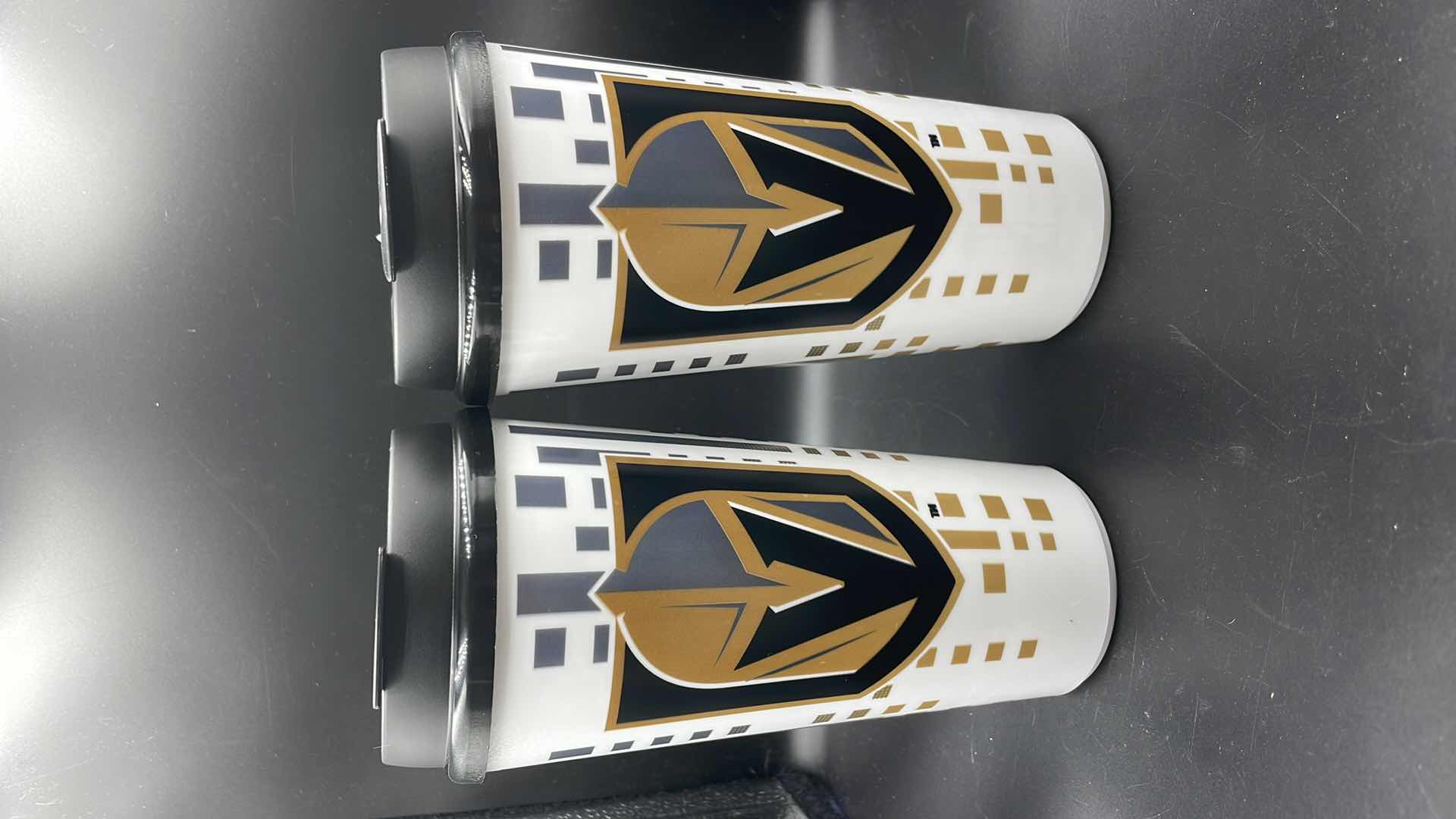 Photo 1 of 2 PC VEGAS GOLDEN KNIGHTS CUPS