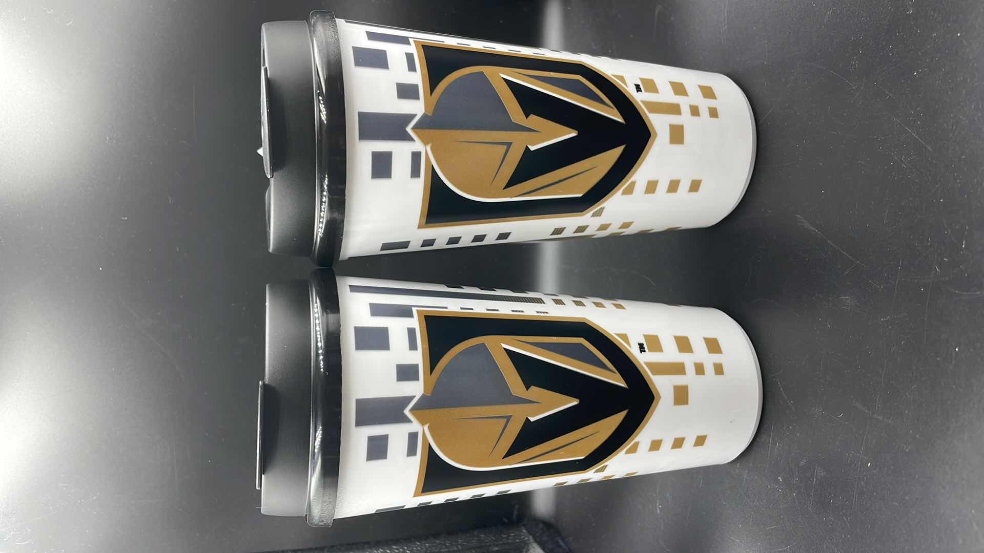 Photo 1 of 2 PC VEGAS GOLDEN KNIGHTS CUPS