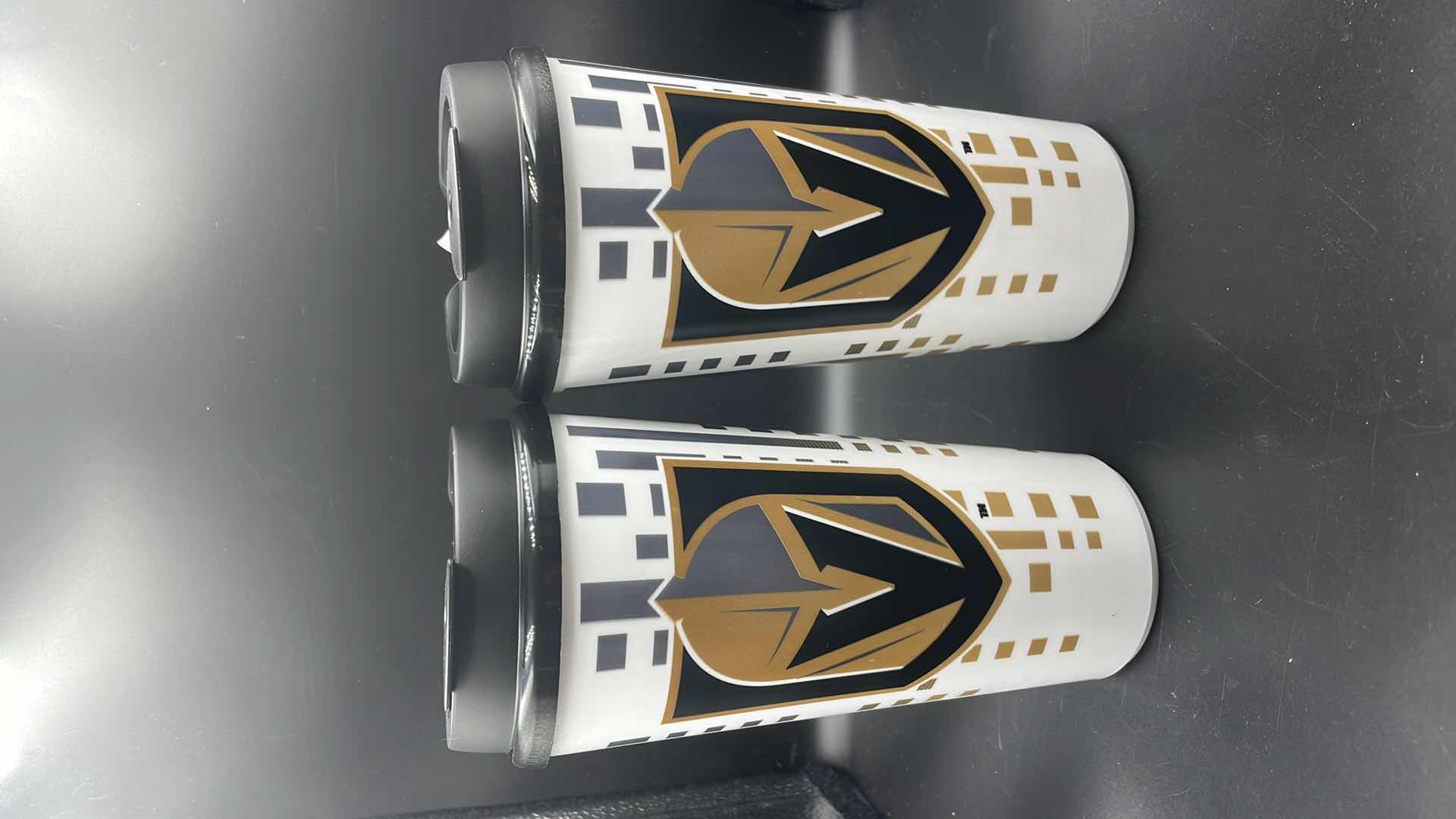 Photo 1 of 2 PC VEGAS GOLDEN KNIGHTS CUPS