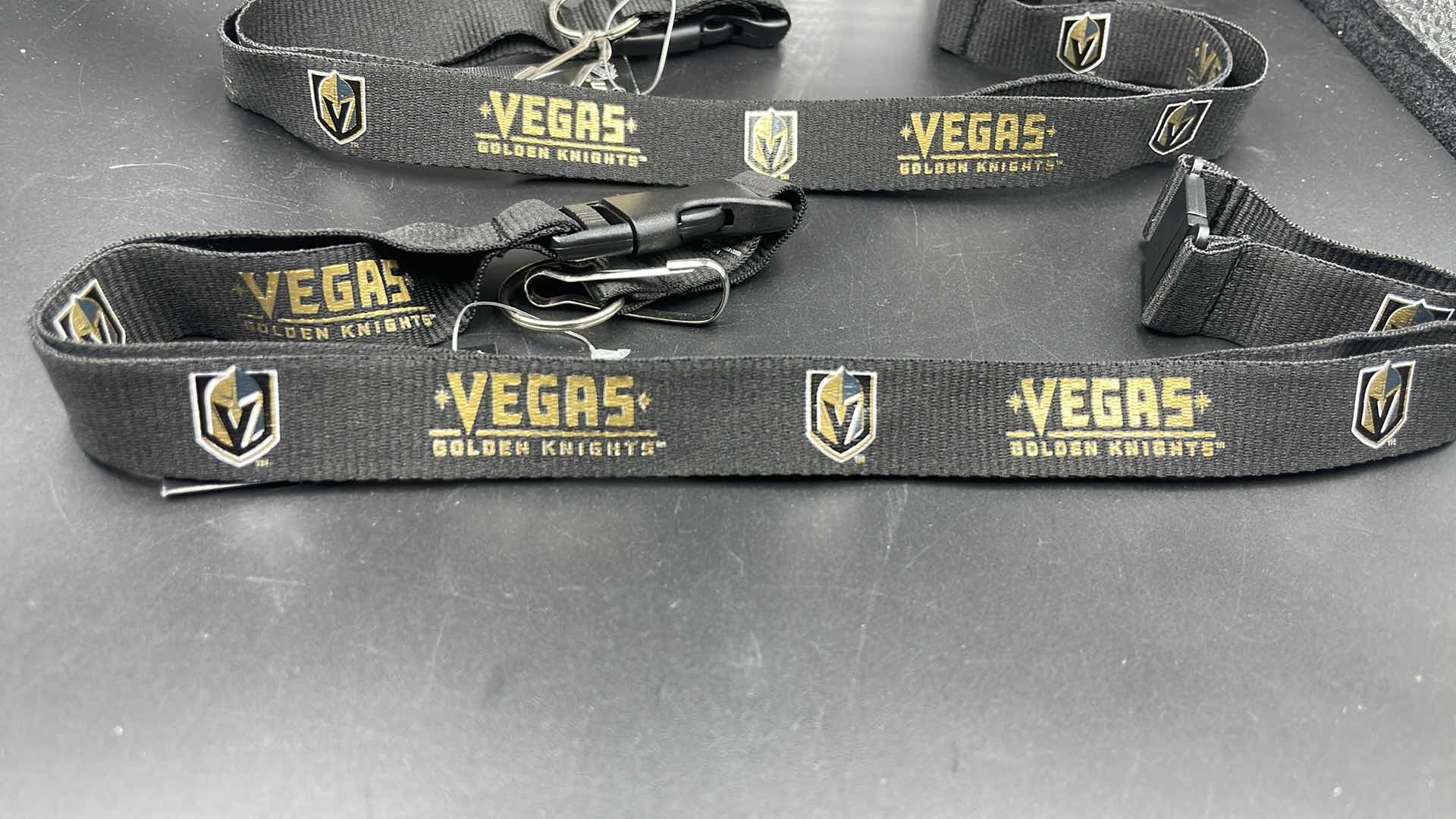 Photo 3 of 3 PC VEGAS GOLDEN KNIGHTS CAR DECAL STICKER AND LANYARD