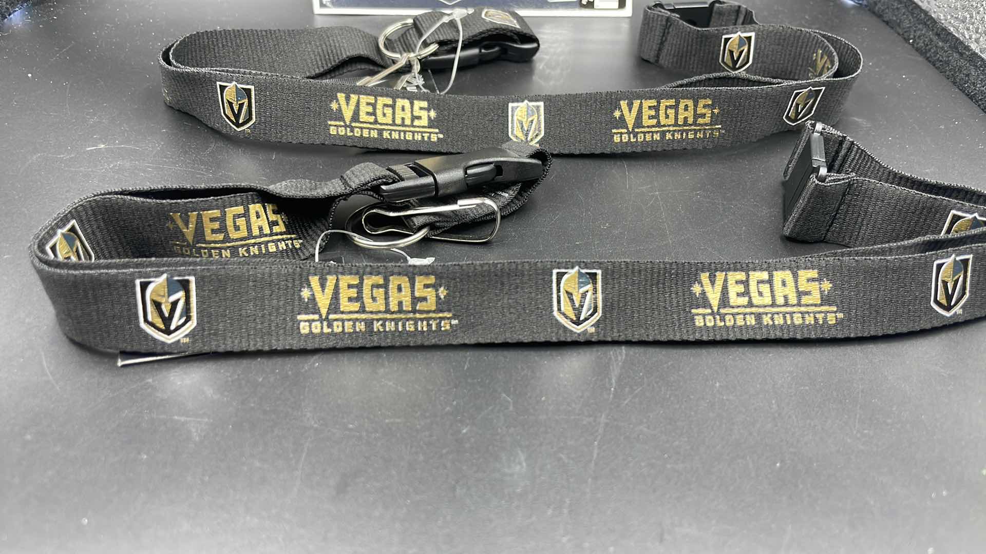 Photo 3 of 3 PC VEGAS GOLDEN KNIGHTS CAR DECAL STICKER AND LANYARD